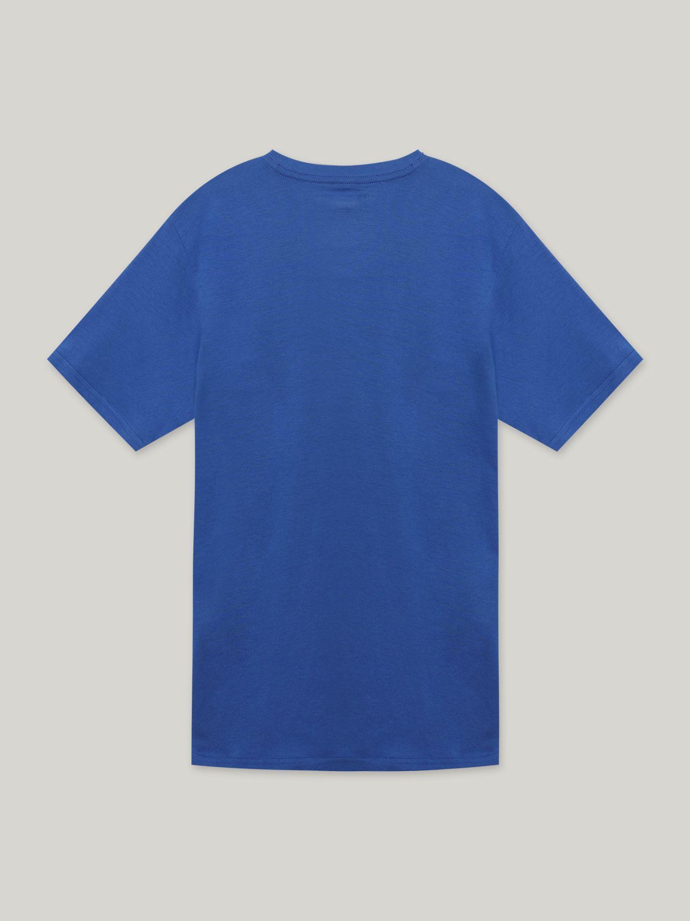 Polera Niño Neck Con Logo Azul Tommy Hilfiger-1