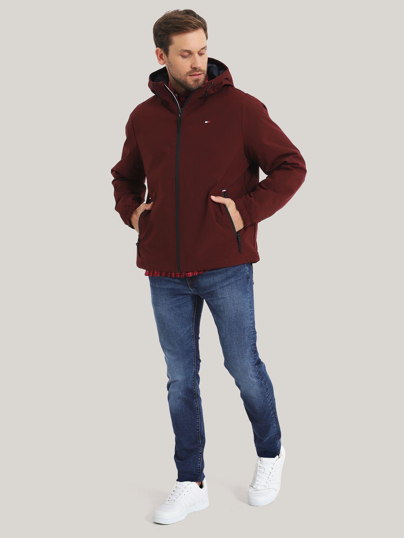 CHAQUETA HOODIE STRETCH POLY BURDEO TOMMY HILFIGER-1