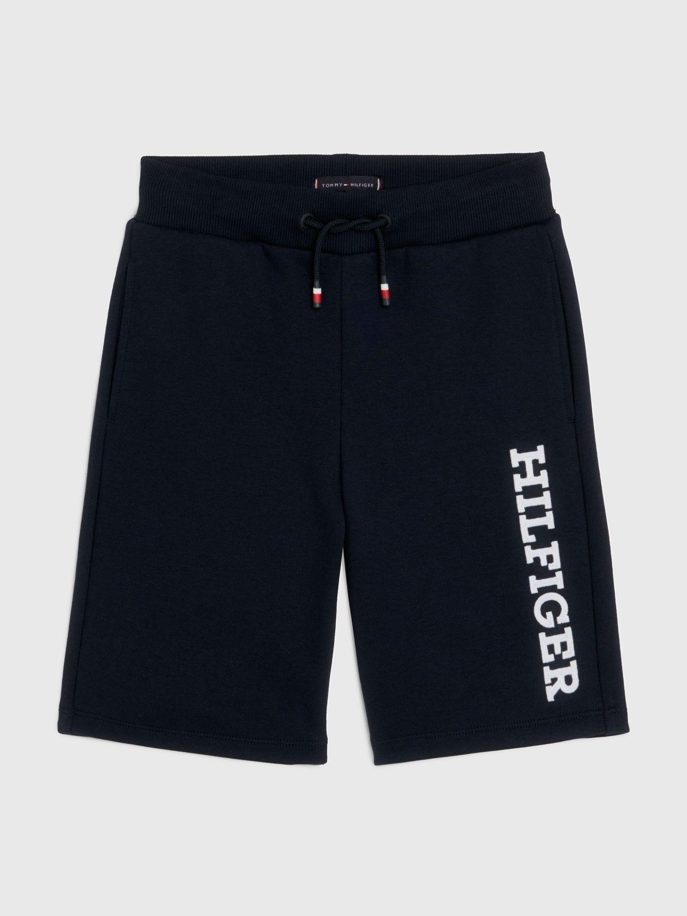 Short Con Logo Monotype Azul Tommy Hilfiger-0