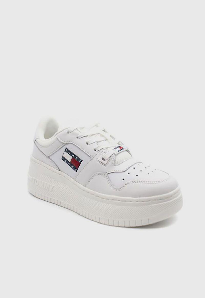 ZAPATILLAS BASKET PLATAFORMA BLANCO TOMMY HILFIGER-0