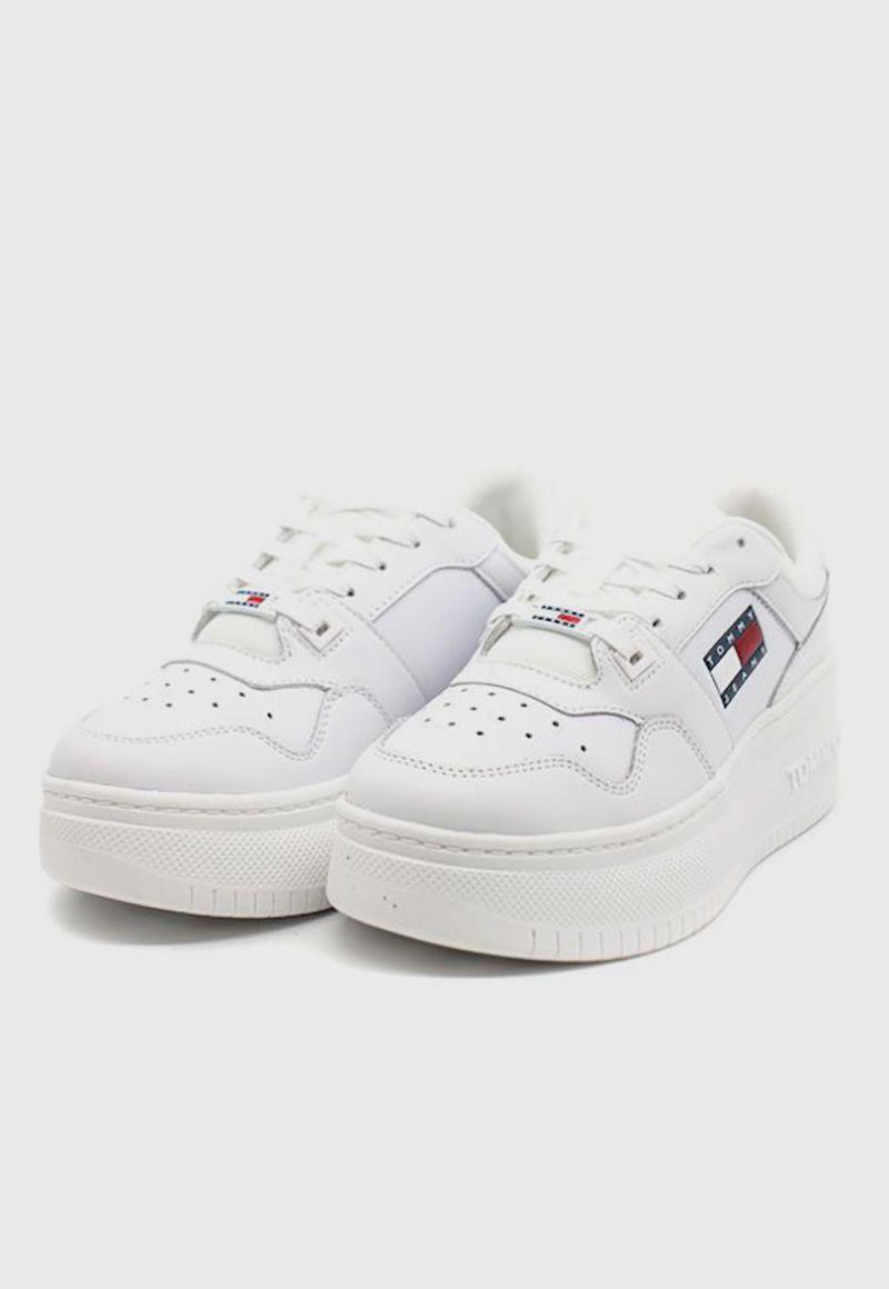 ZAPATILLAS BASKET PLATAFORMA BLANCO TOMMY HILFIGER-2