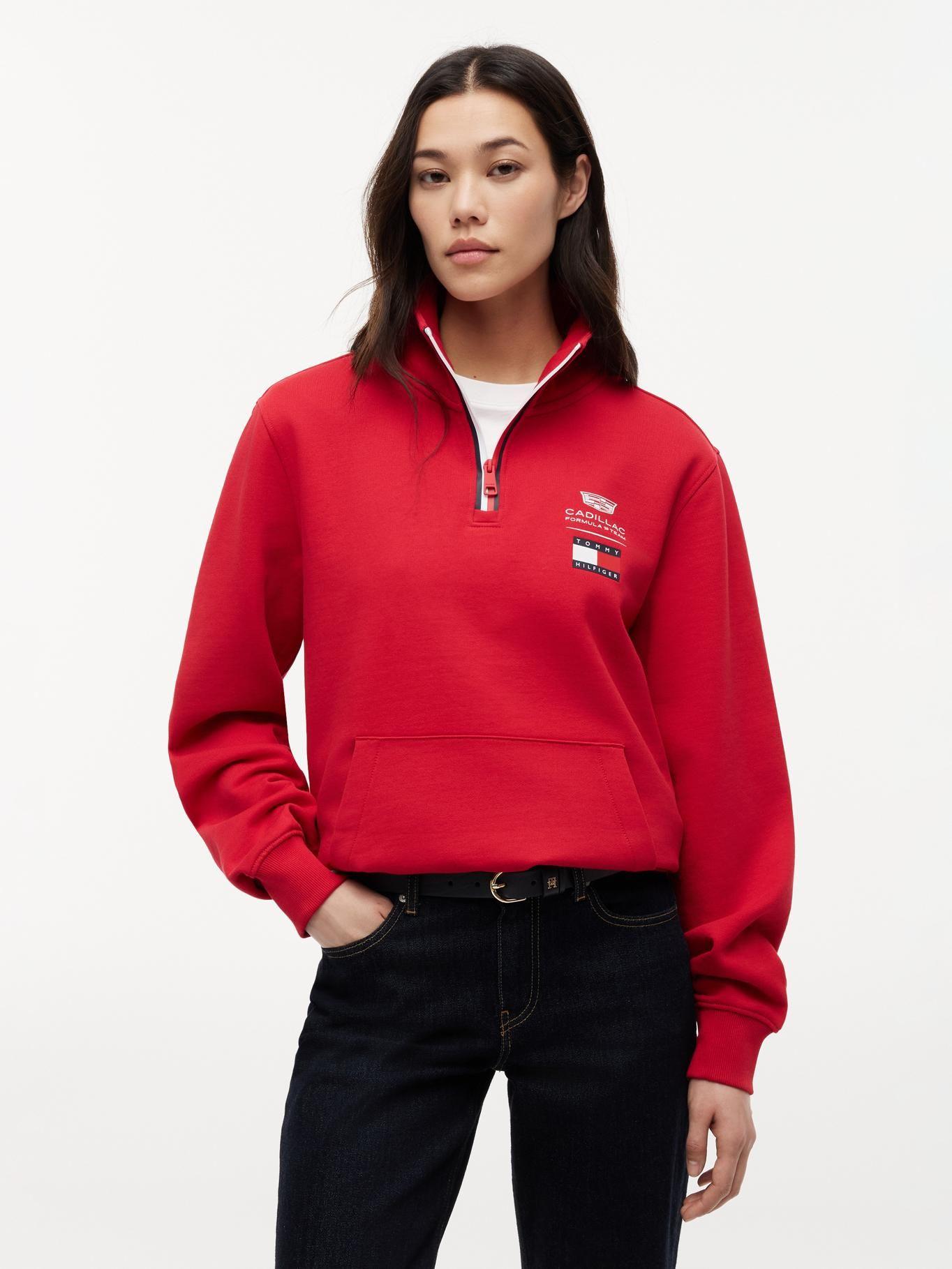 Polerón TH x Cadillac Fórmula 1 Rojo Tommy Hilfiger-1