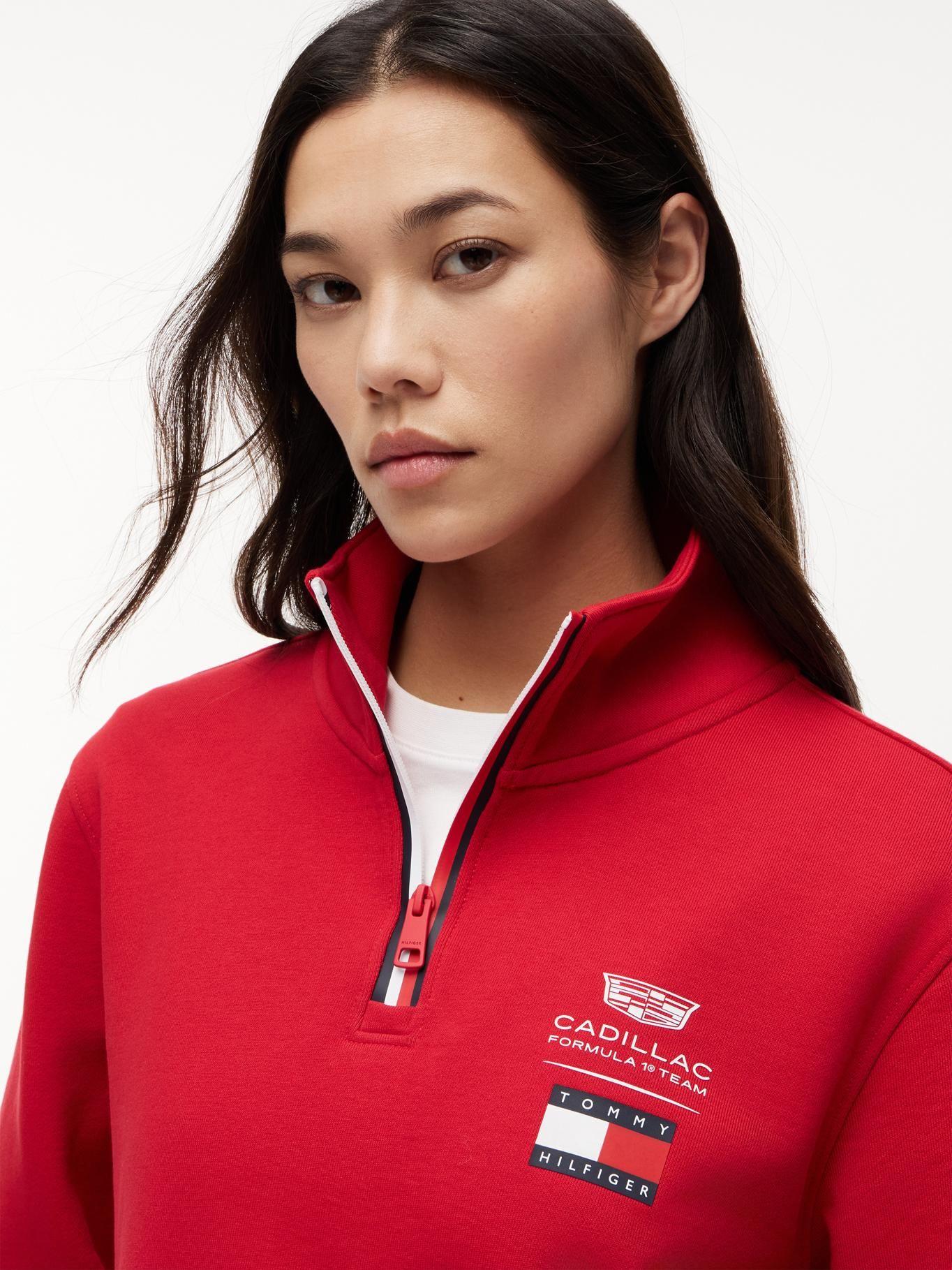 Polerón TH x Cadillac Fórmula 1 Rojo Tommy Hilfiger-8