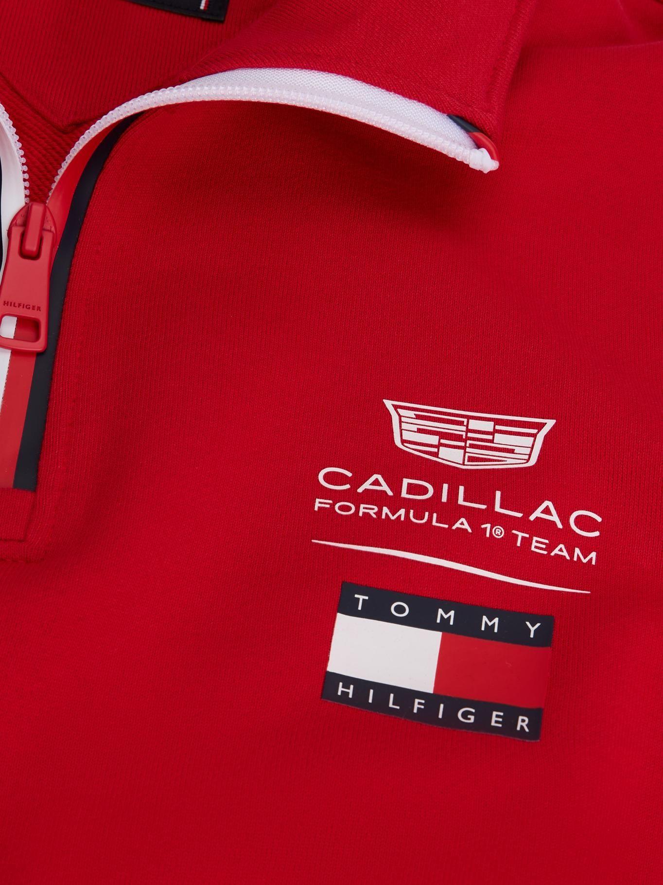 Polerón TH x Cadillac Fórmula 1 Rojo Tommy Hilfiger-9