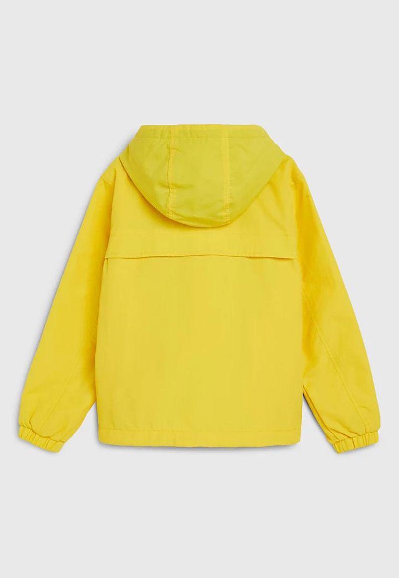 Cortavientos Chicago Con Gorro Amarillo Tommy Hilfiger-1