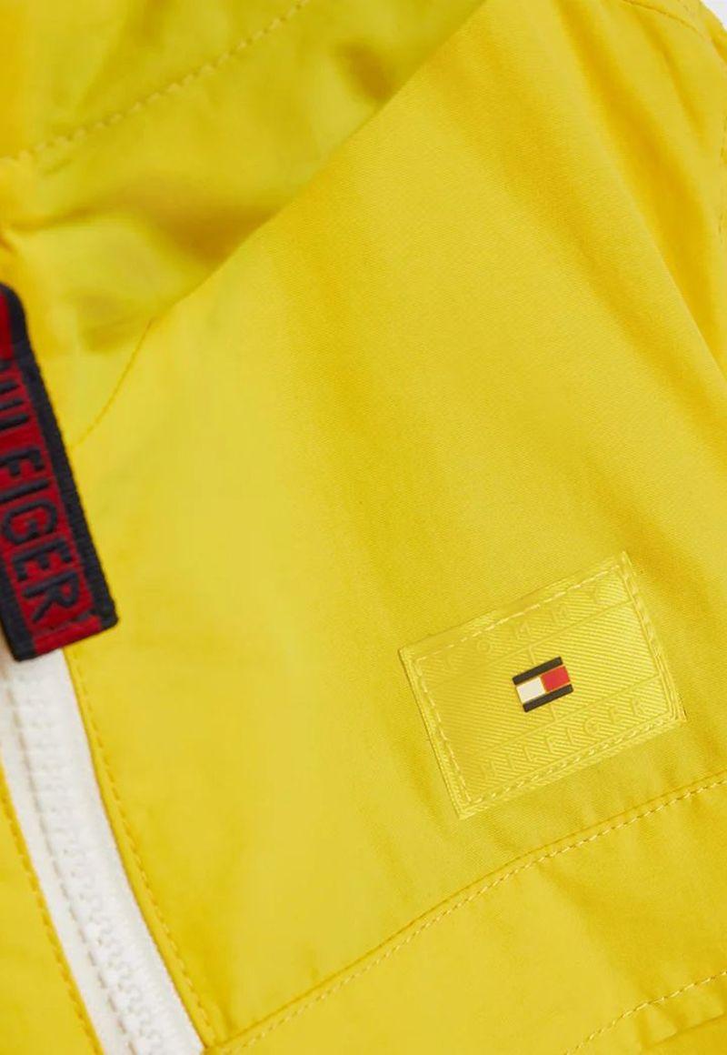 Cortavientos Chicago Con Gorro Amarillo Tommy Hilfiger-2