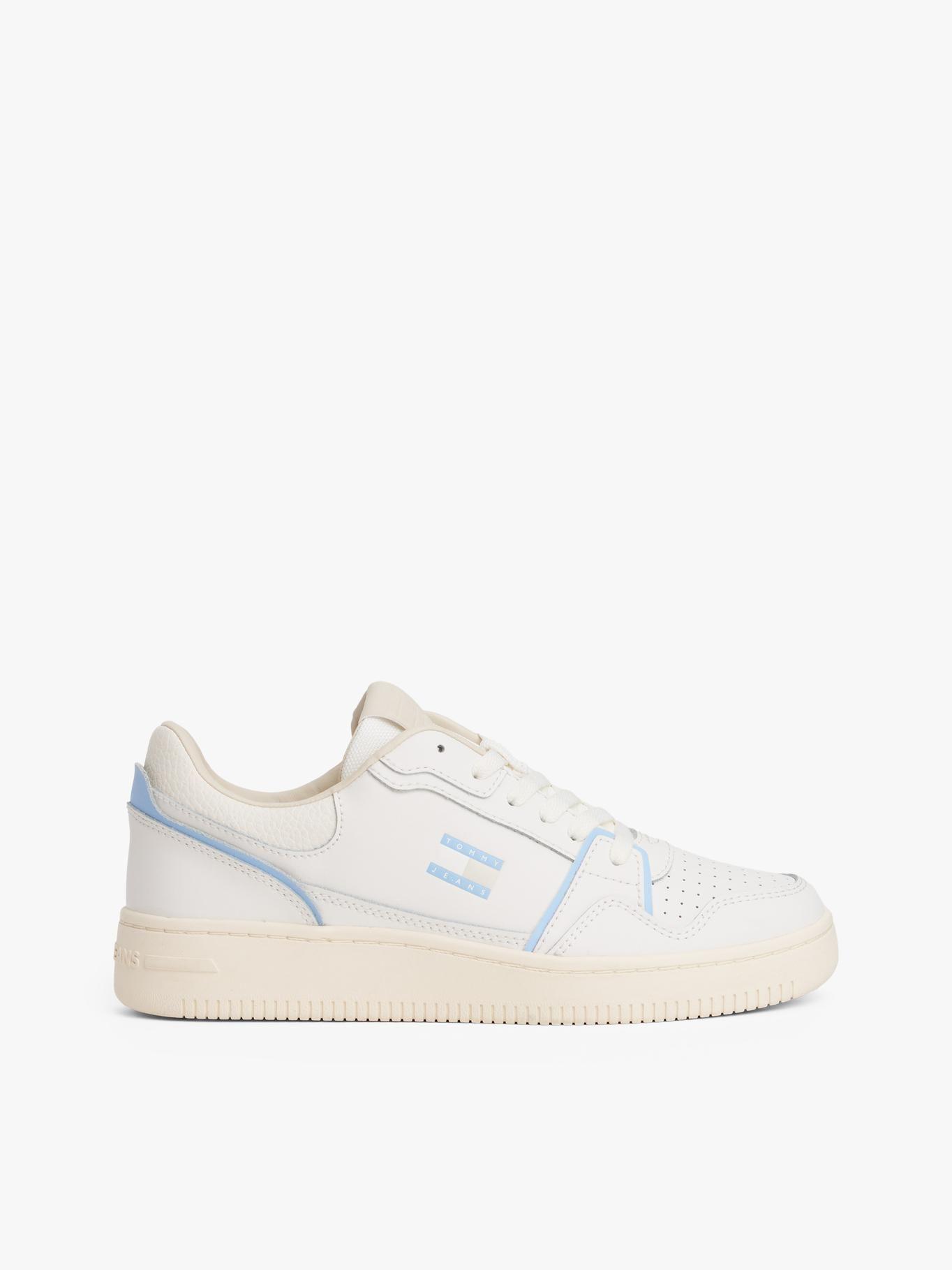Zapatillas Retro Basket Dentadas Blanco Tommy Jeans-5