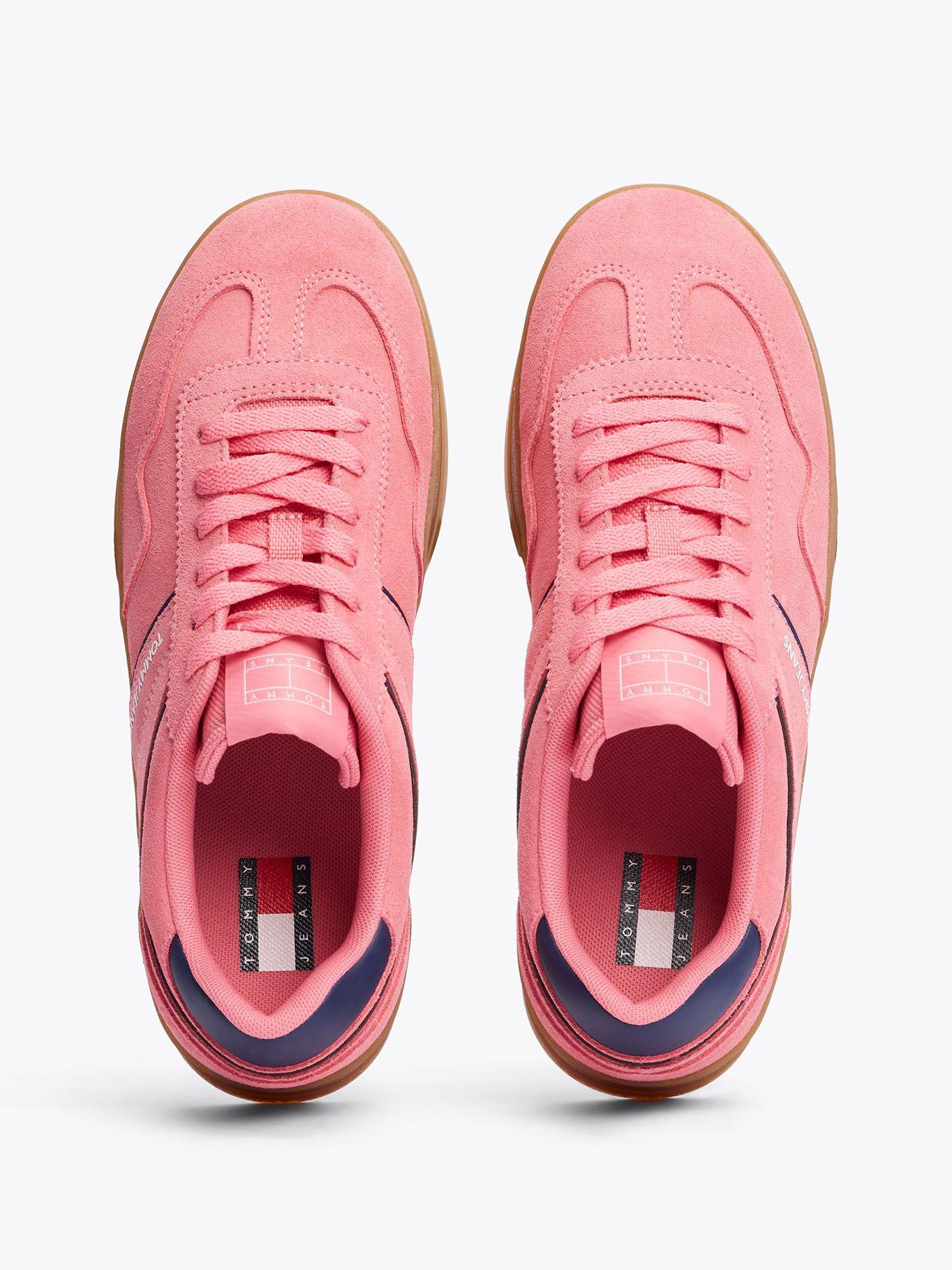 Zapatillas The Greenwich Suede Rosado Tommy Jeans-2