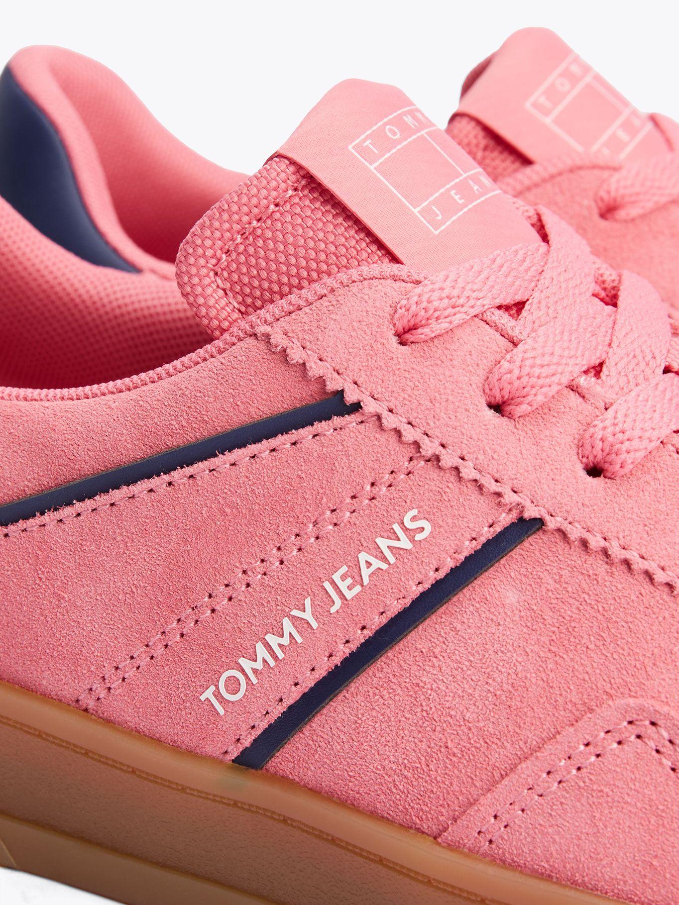 Zapatillas The Greenwich Suede Rosado Tommy Jeans-6