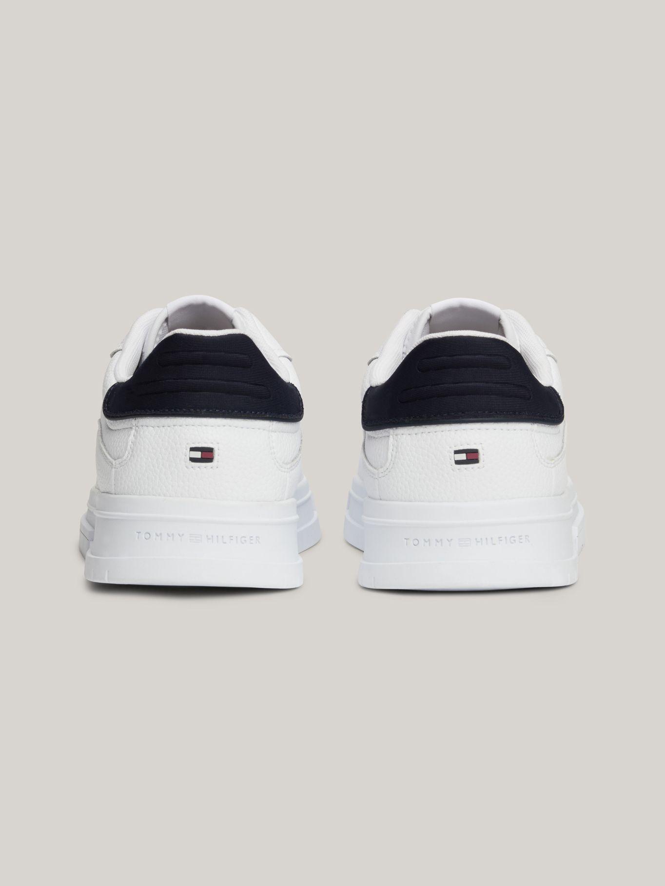 Zapatillas Supercup Stripes Cuero Blanco Tommy Hilfiger-1