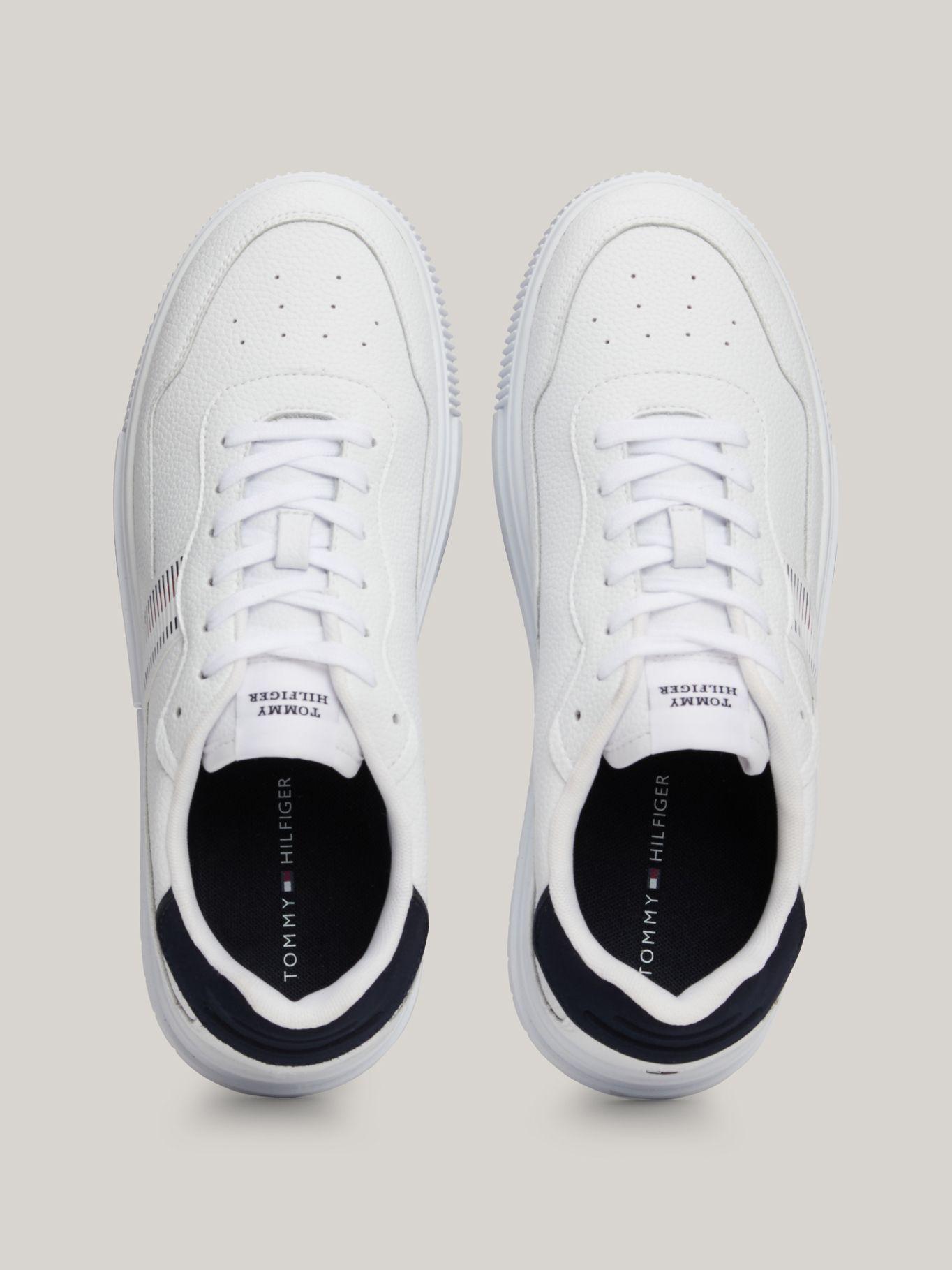 Zapatillas Supercup Stripes Cuero Blanco Tommy Hilfiger-2