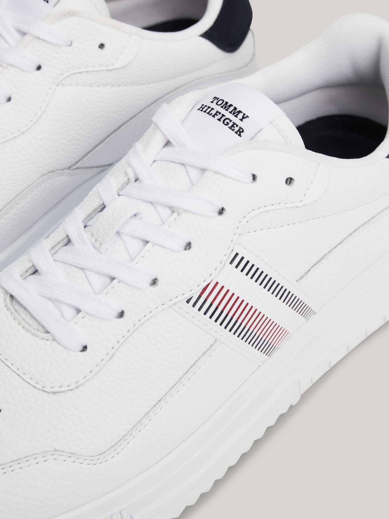 Zapatillas Supercup Stripes Cuero Blanco Tommy Hilfiger-6