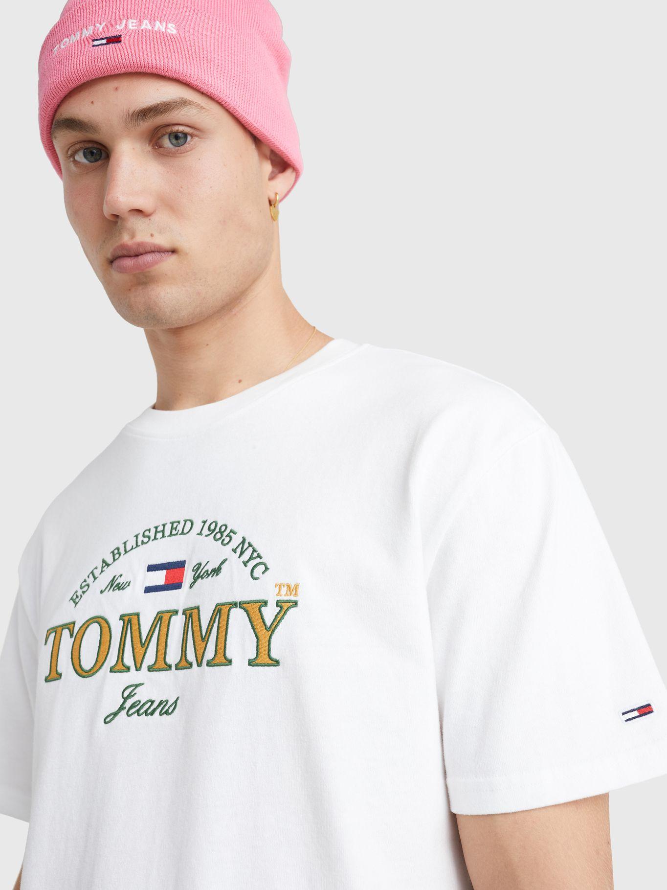 Polera Modern Con Logo Blanco Tommy Hilfiger-3