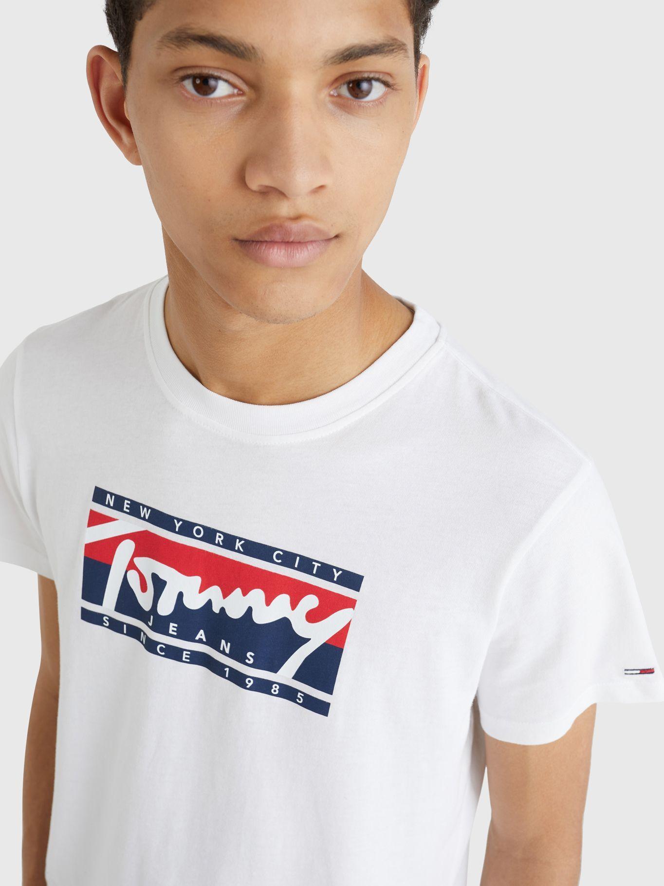 Polera Essential Con Logo Blanco Tommy Hilfiger-2
