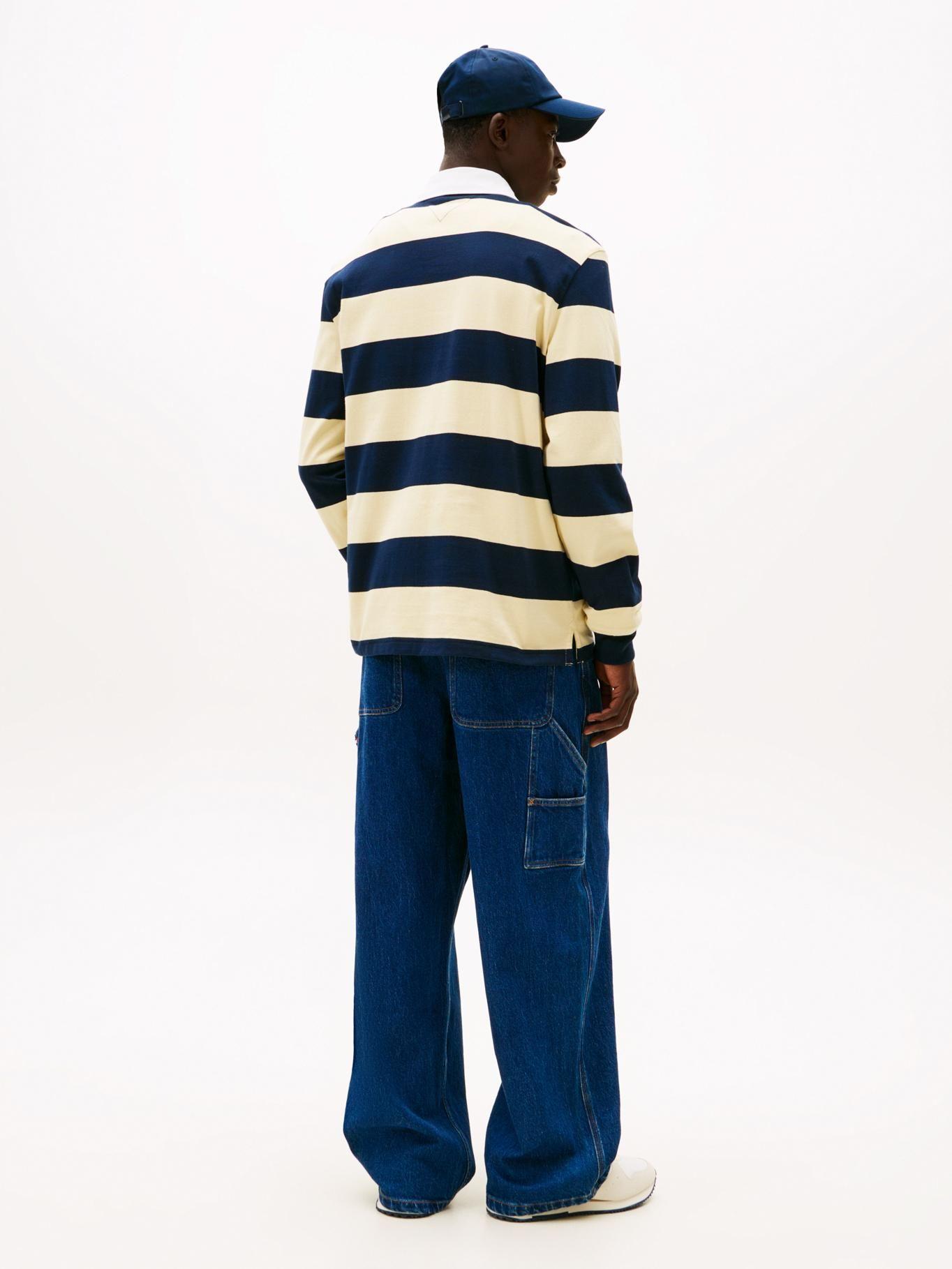 Polo Rugby Relaxed Fit Tommy Jeans Multicolor-2