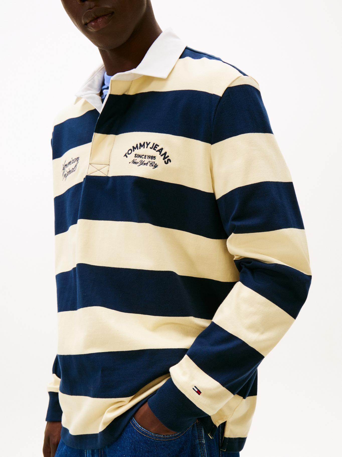 Polo Rugby Relaxed Fit Tommy Jeans Multicolor-3
