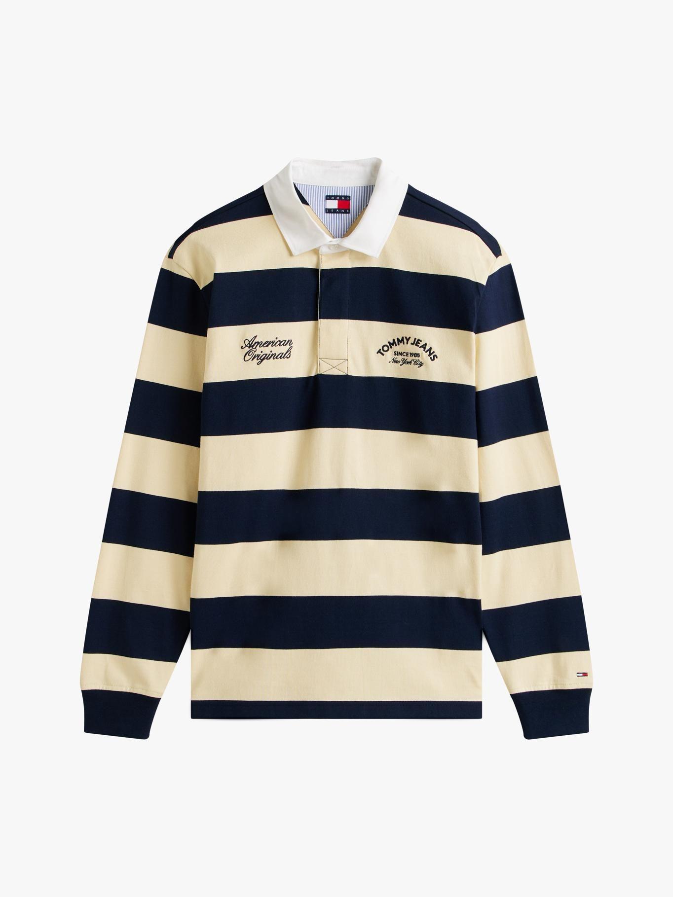 Polo Rugby Relaxed Fit Tommy Jeans Multicolor-4