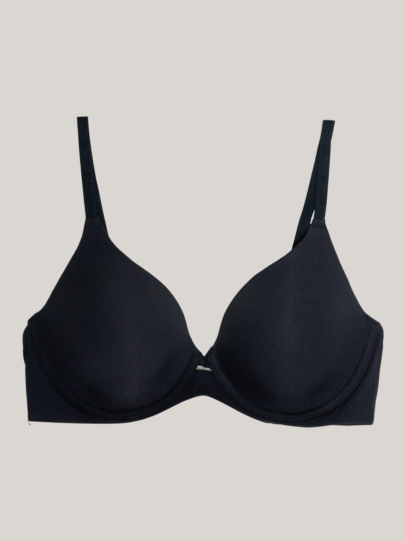 Brassier Solid Con Push Up Azul Tommy Hilfiger-4