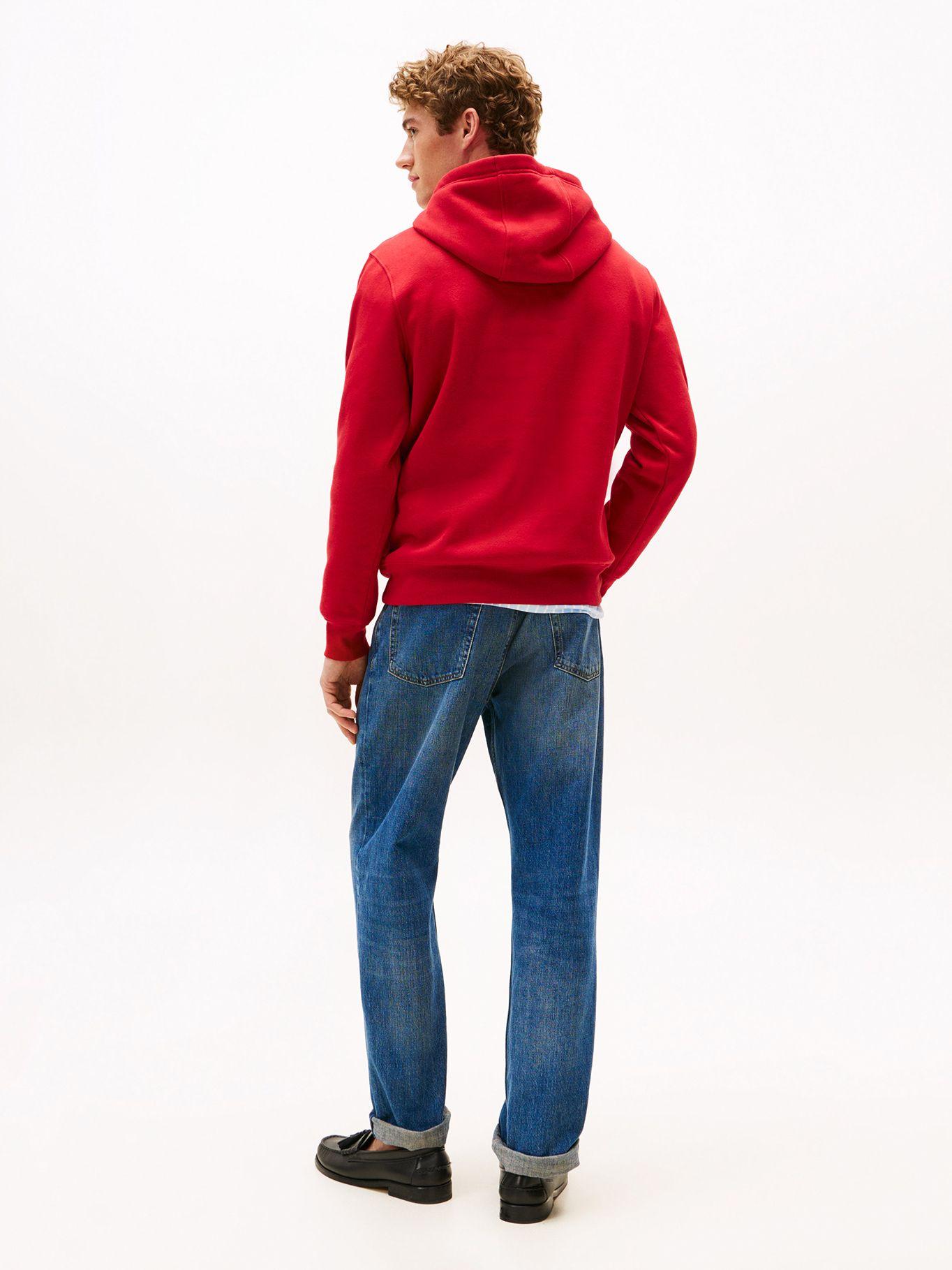 Polerón Hoodie Chest Logo Rojo XLD Tommy Hilfiger-2