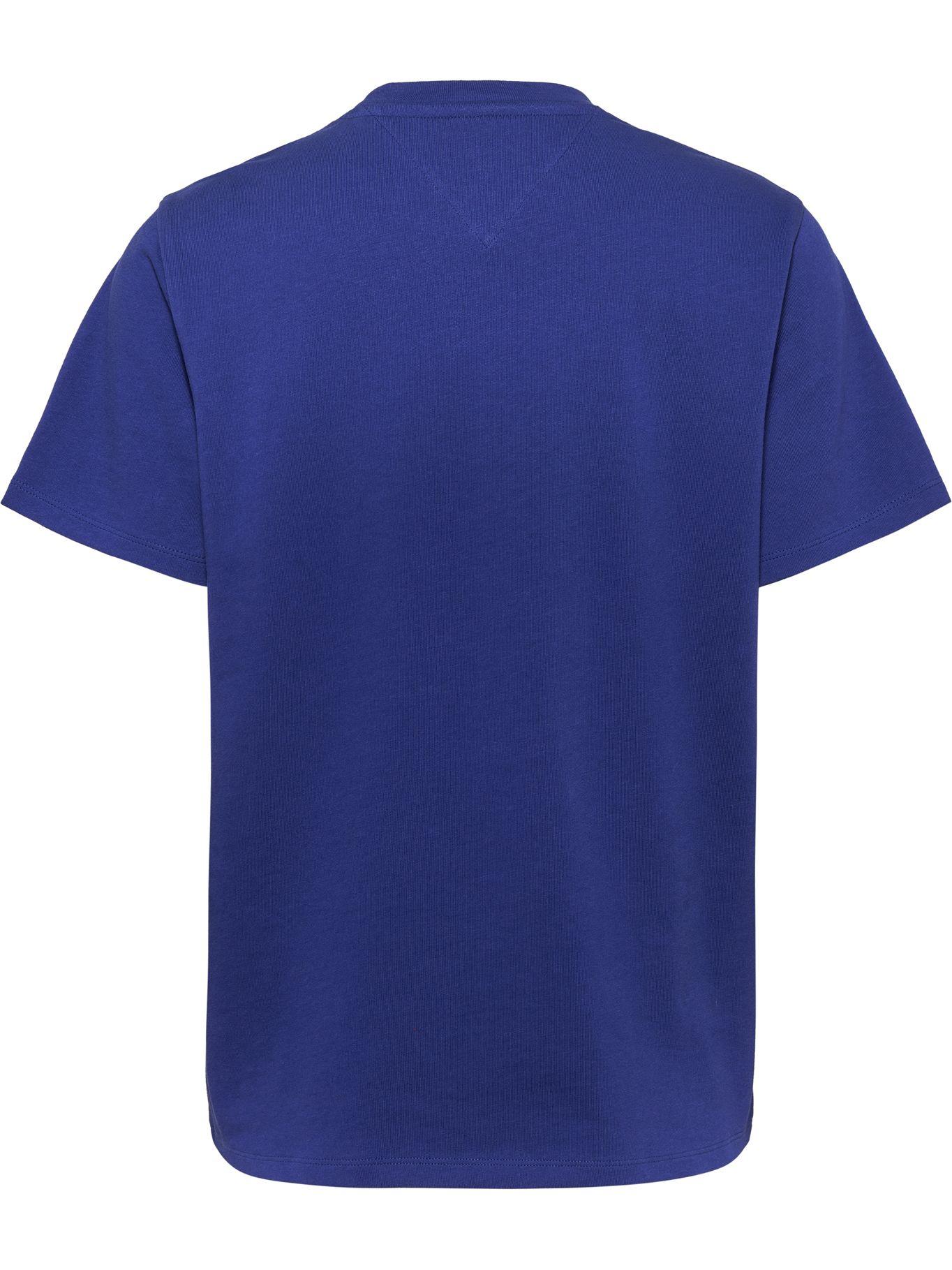 Polera Relaxed Logo Varsity Azul Tommy Hilfiger-1