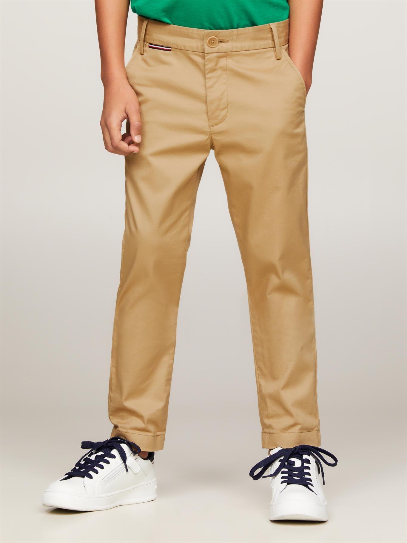 Pantalón Chino Regular Fit Beige Tommy Hilfiger-0