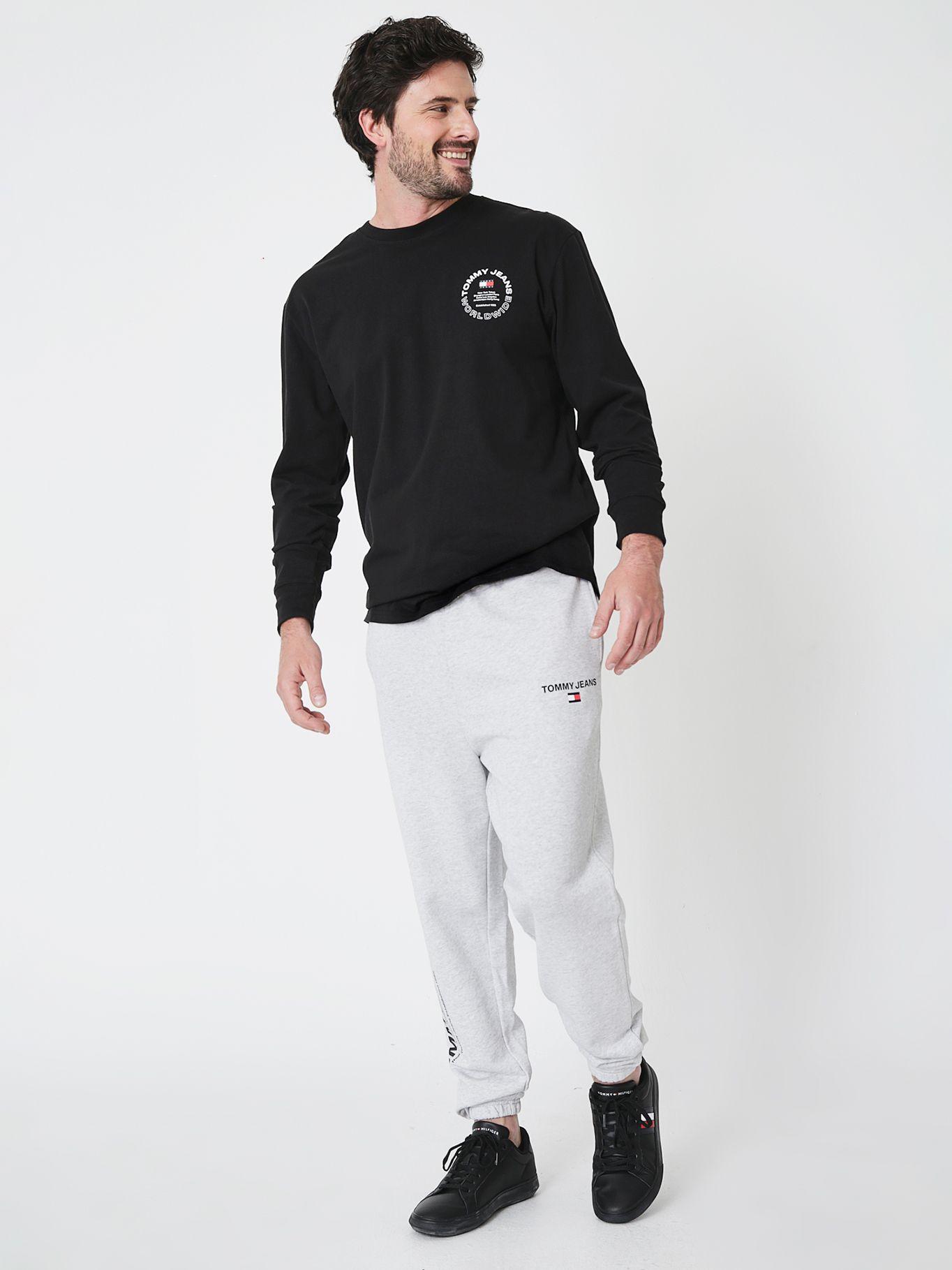 Polera Classic Circle Logo Negro Tommy Jeans-2