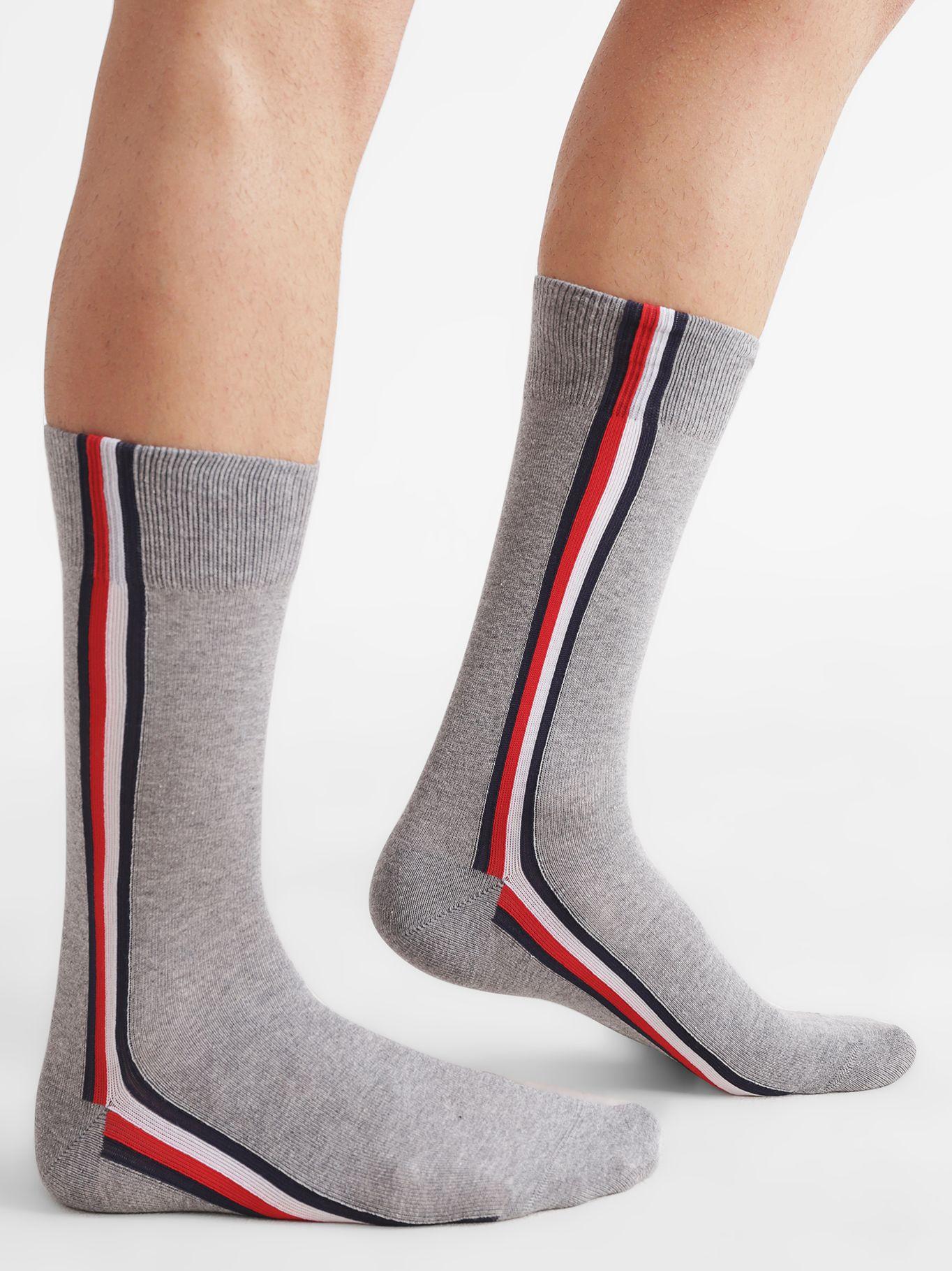 Pack De 2 SocksCon Logo Stripe Azul Tommy Hilfiger-1