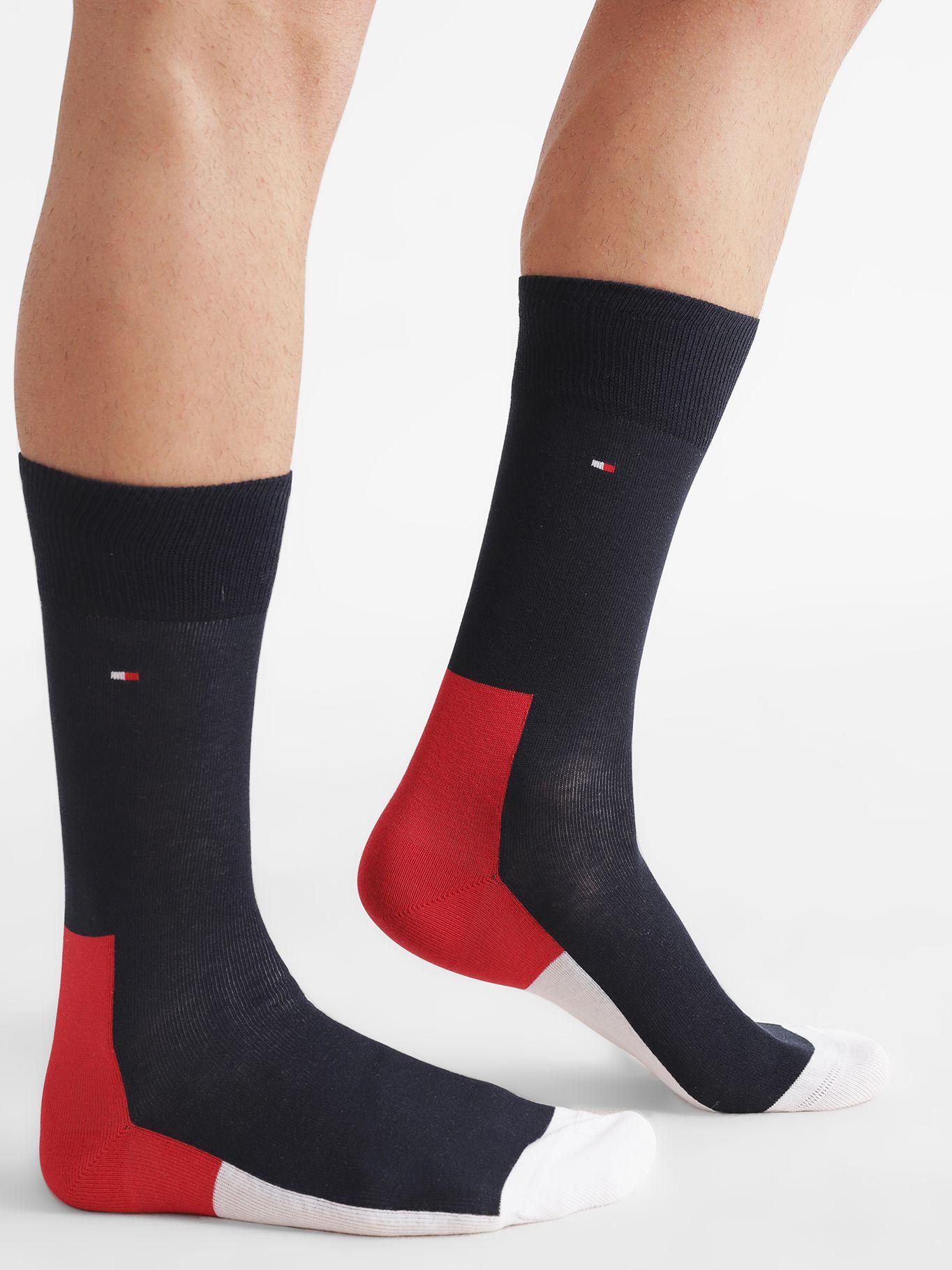 Pack De 2 SocksCon Logo Stripe Azul Tommy Hilfiger-2