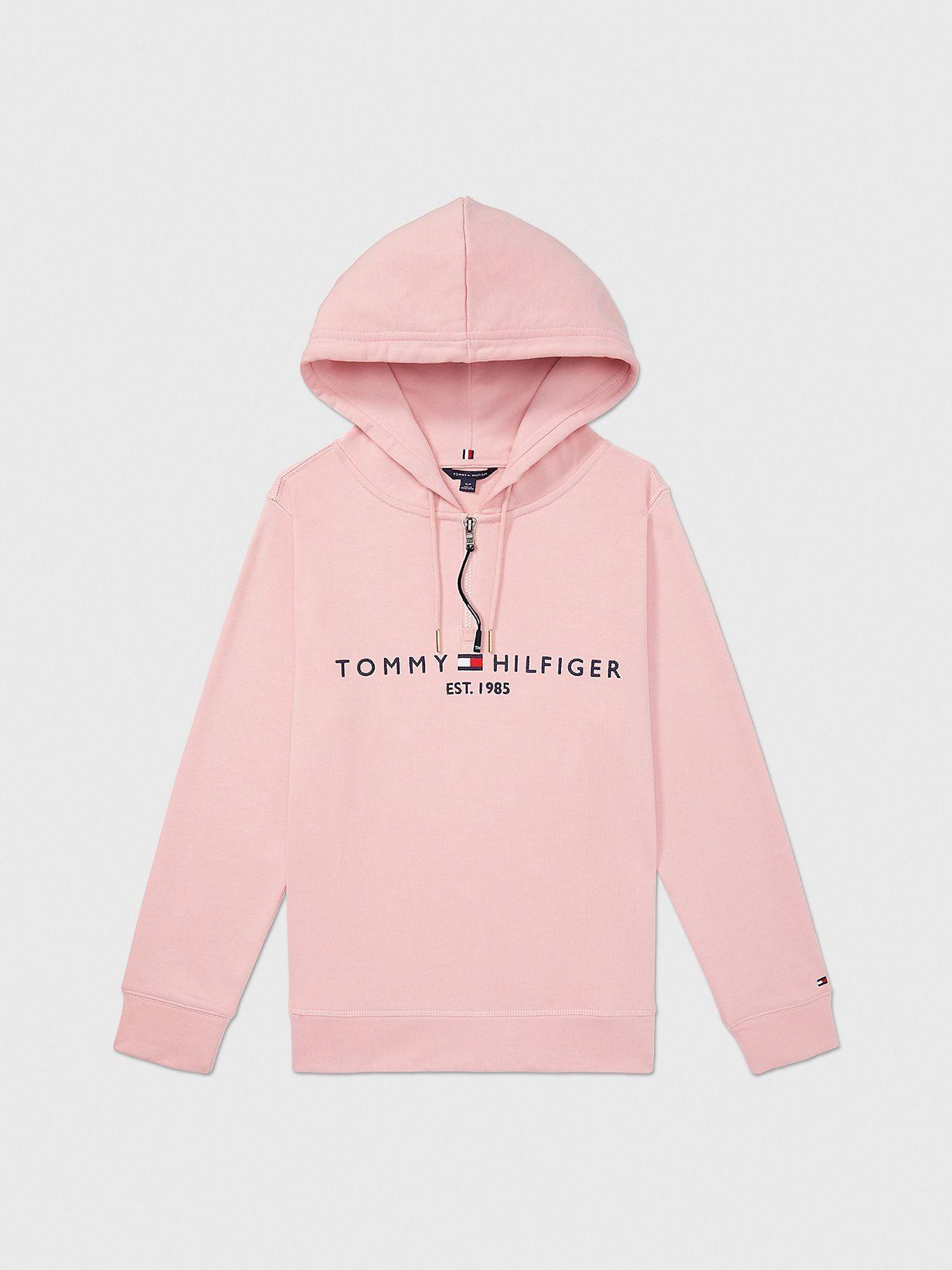 Polerón Adaptive Hoodie Con Logo Rosado Tommy Hilfiger-0