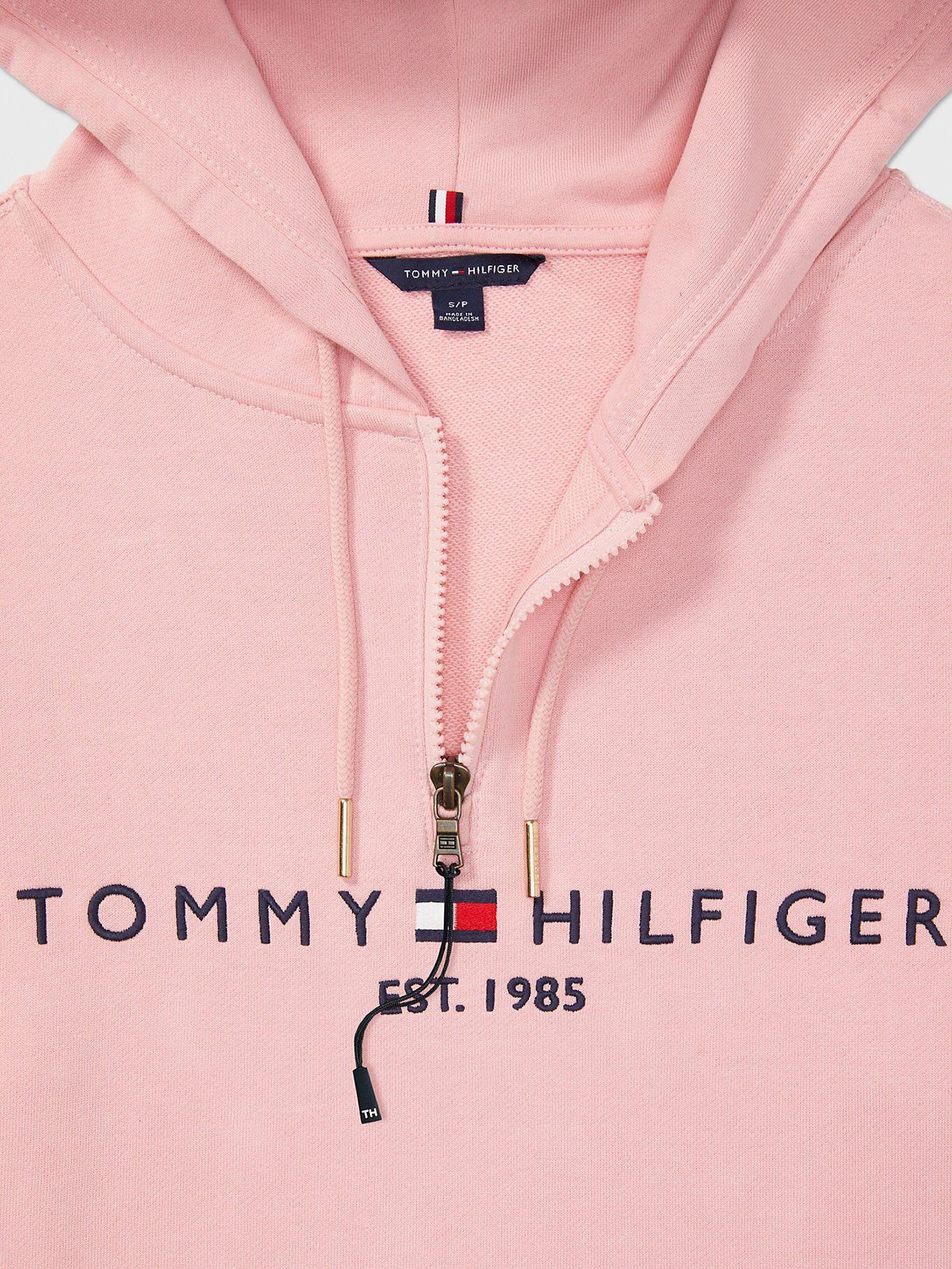 Polerón Adaptive Hoodie Con Logo Rosado Tommy Hilfiger-2