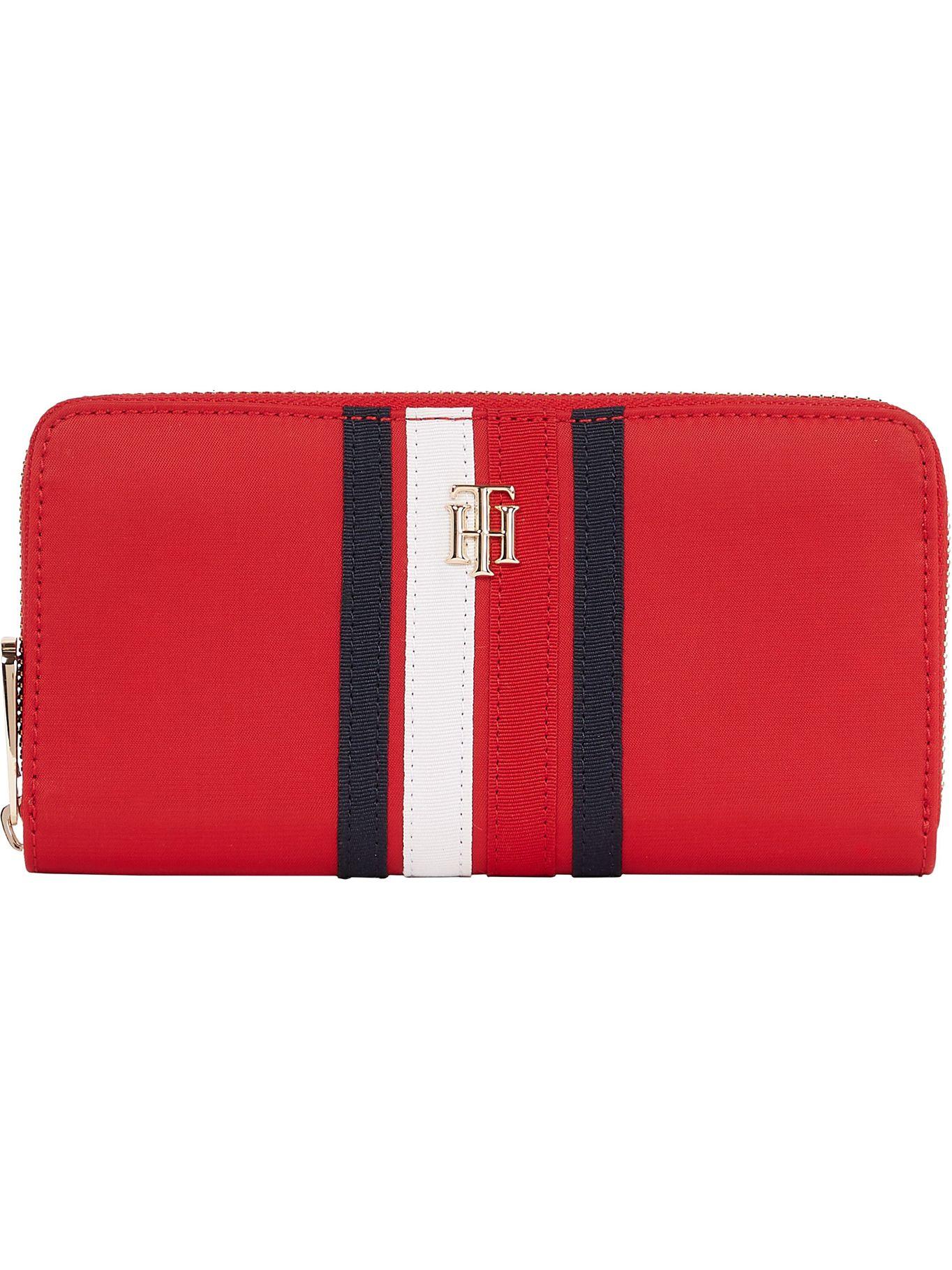Billetera Poppy Con Cierre Rojo Tommy Hilfiger-0