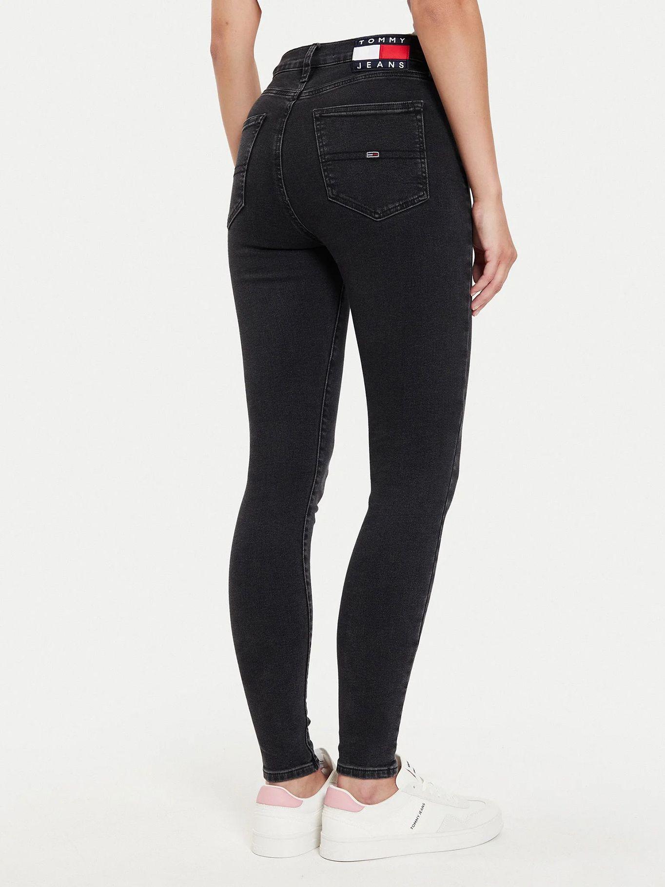 Jeans Sylvia De Corte Skinny Negro Tommy Jeans-2