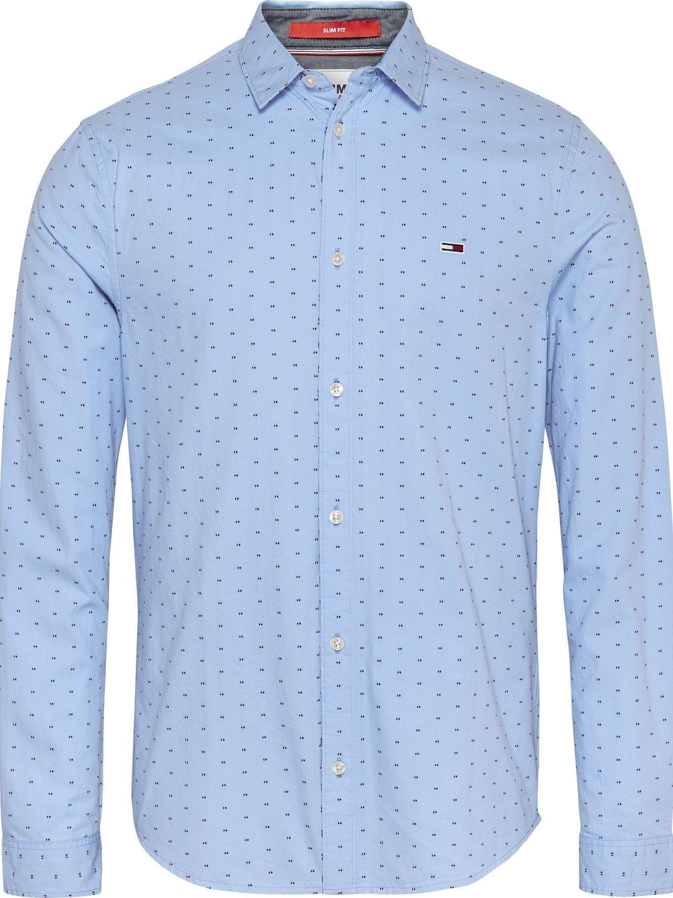 Camisa Dobby Twill Celeste Tommy Jeans E2 F2-0