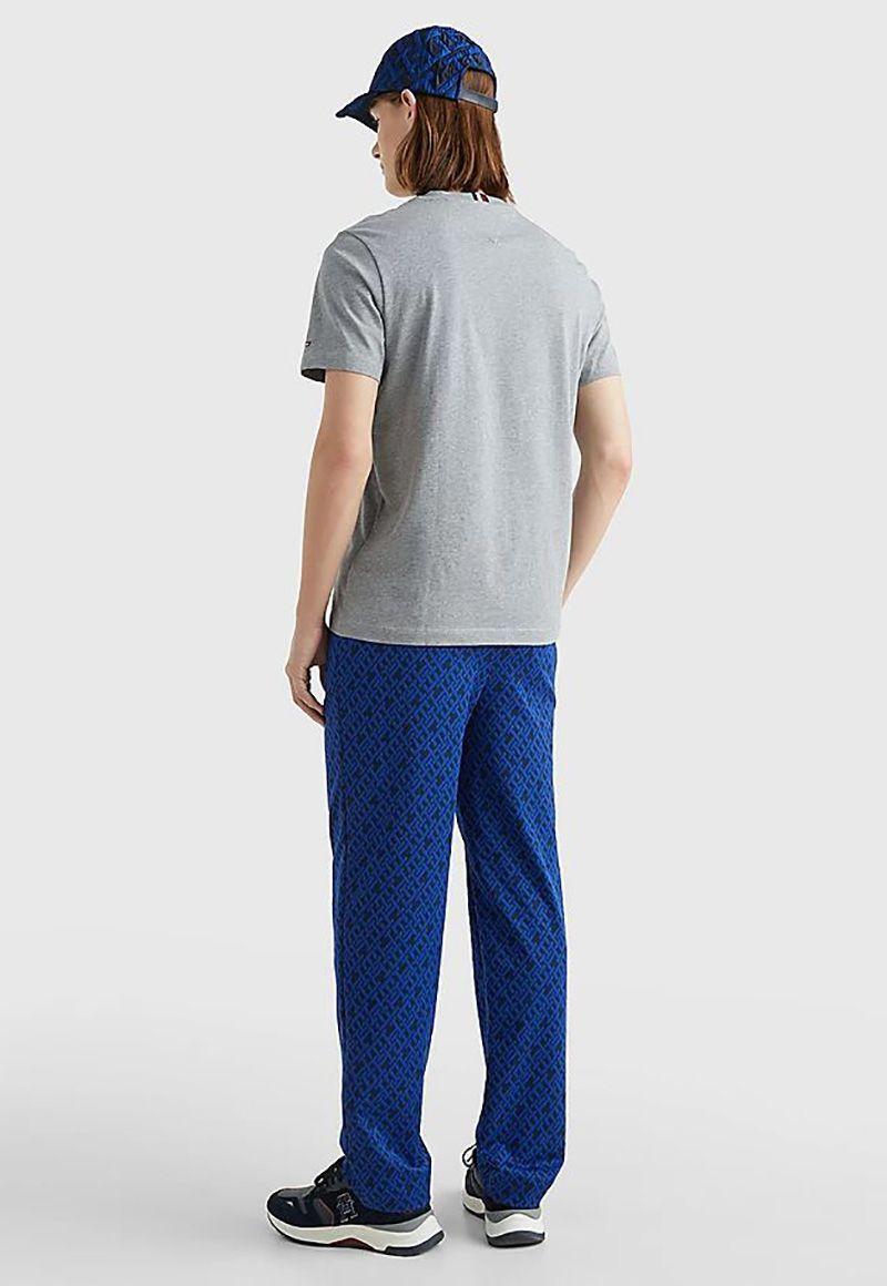 Polera Essential Monogram Logo Gris Tommy Hilfiger-2