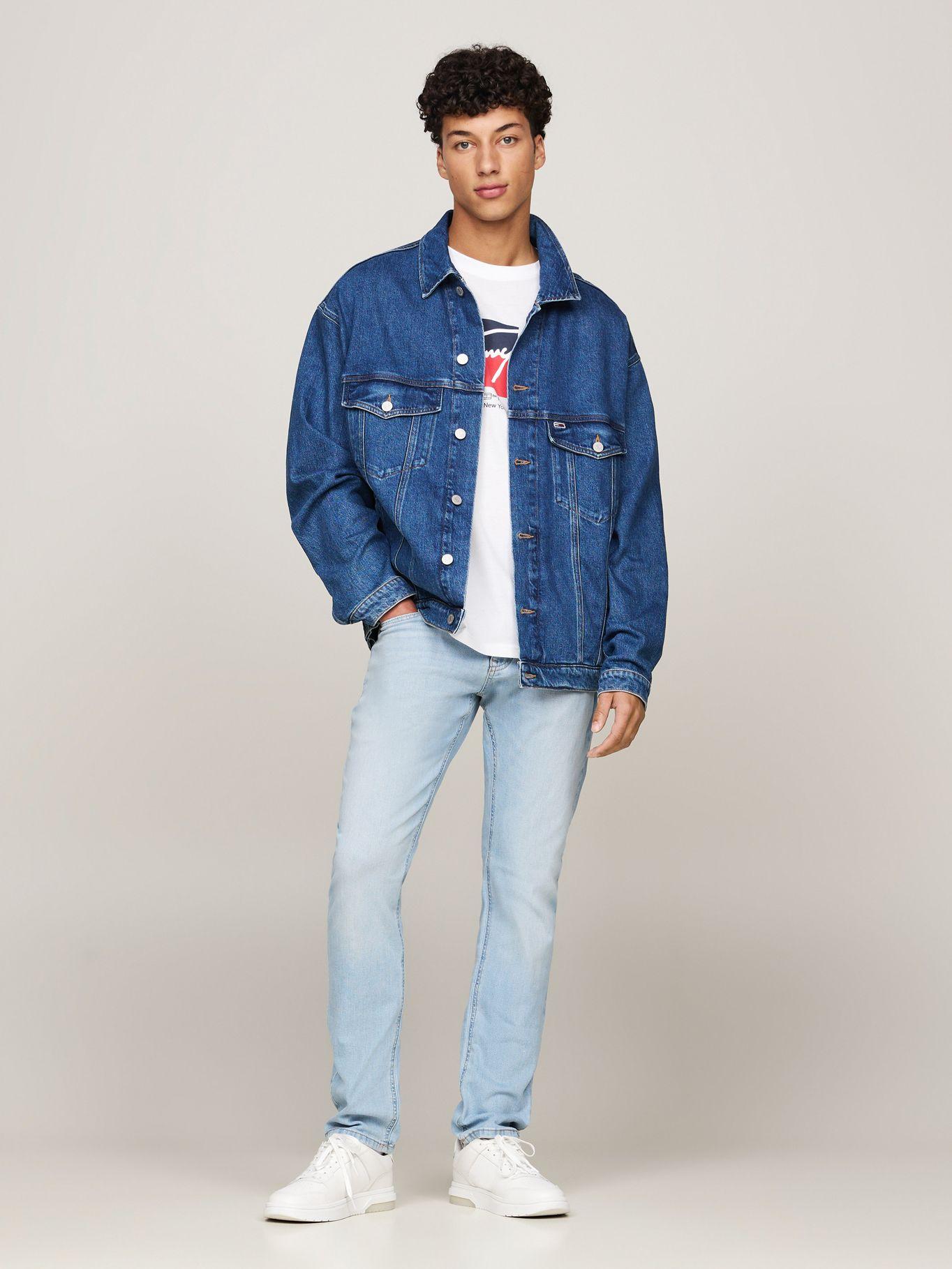 Jeans Scanton Slim Fit Celeste Tommy Hilfiger-0
