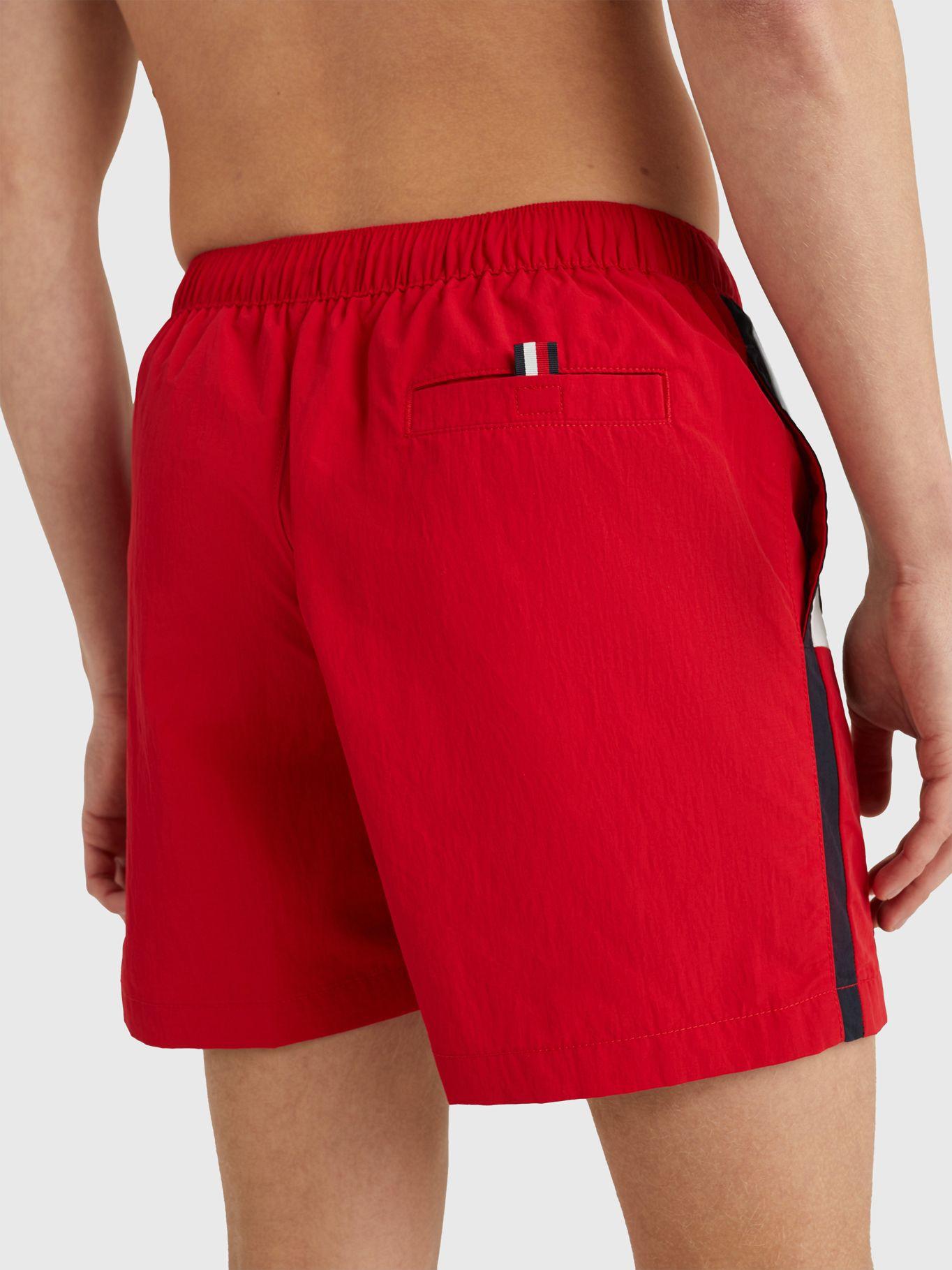 Traje De Baño Con Bandera Rojo Tommy Hilfiger-2