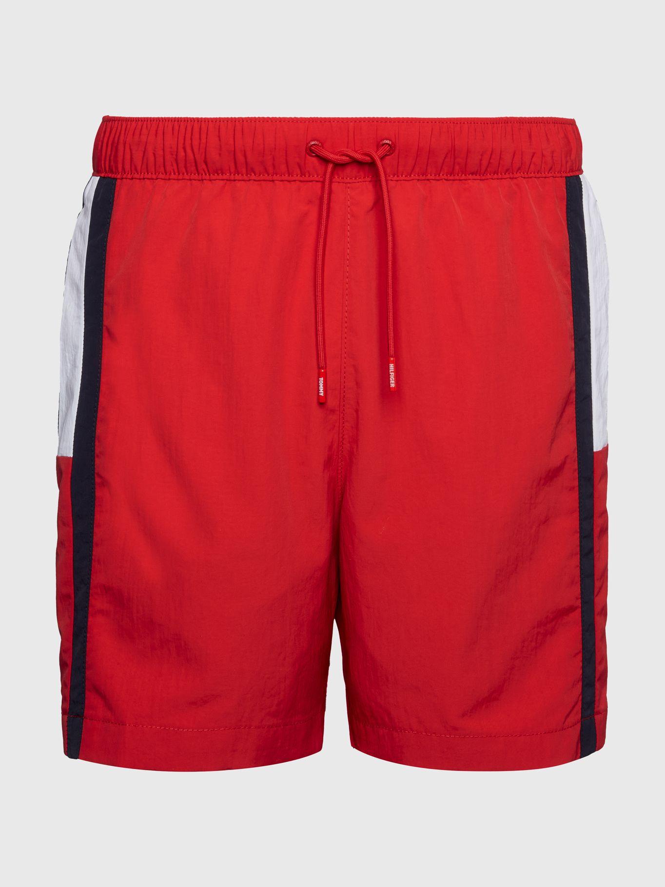 Traje De Baño Con Bandera Rojo Tommy Hilfiger-3