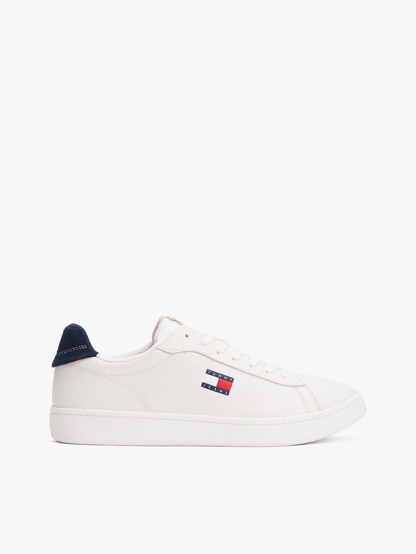 Zapatilla Archive De Cuero Blanco Tommy Jeans-4