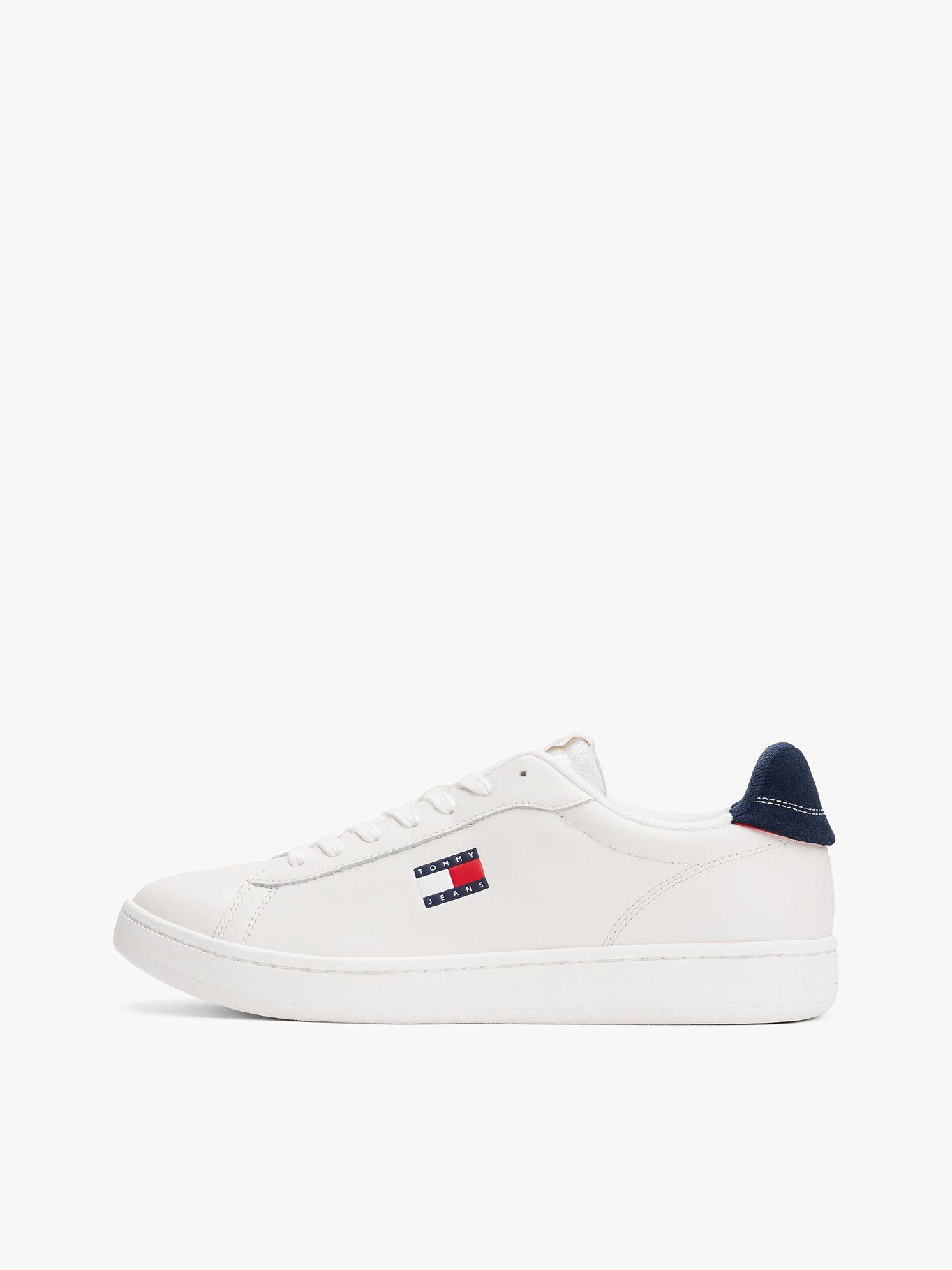 Zapatilla Archive De Cuero Blanco Tommy Jeans-5