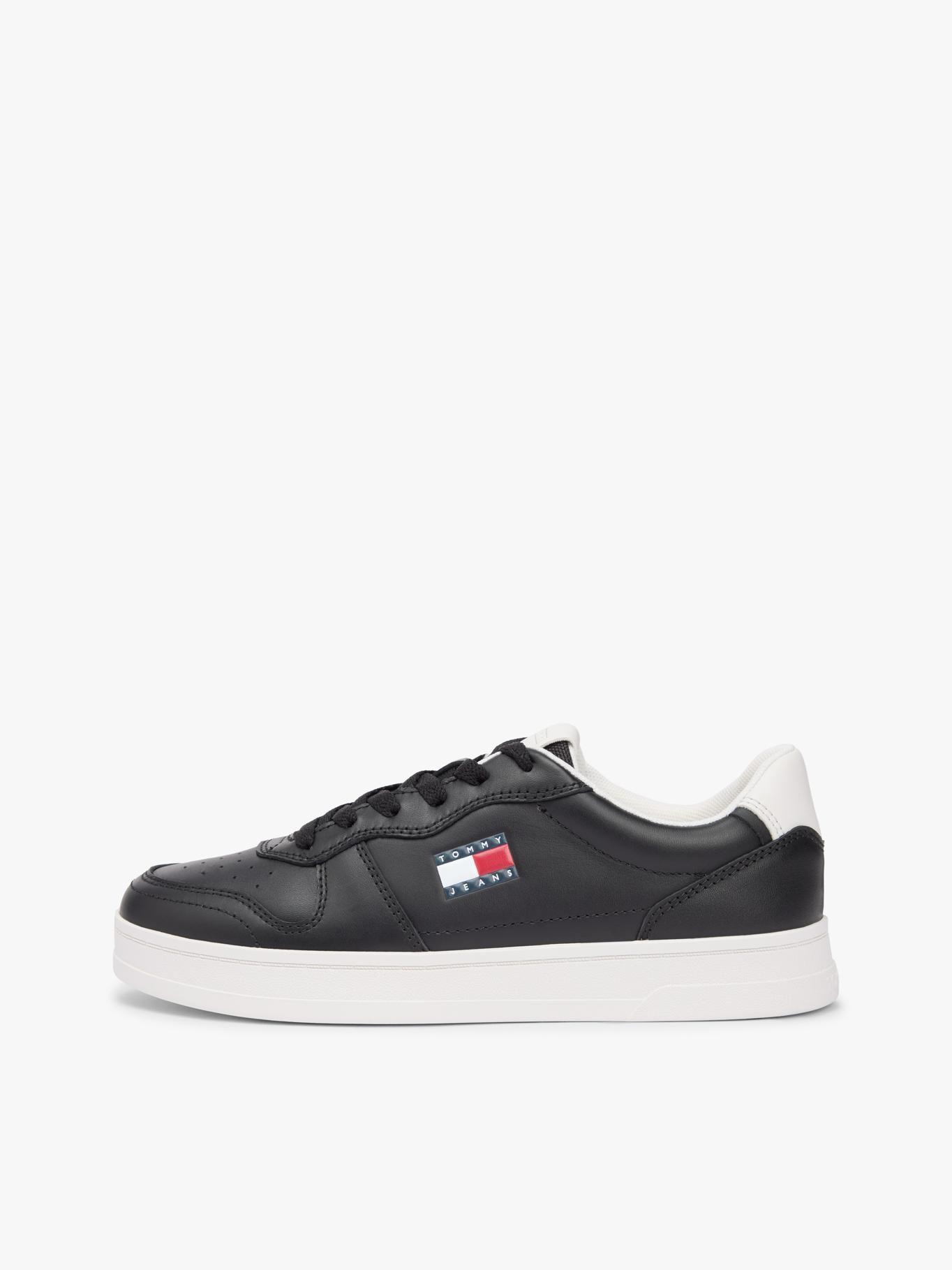 Zapatillas De Cuero Con Logo-6