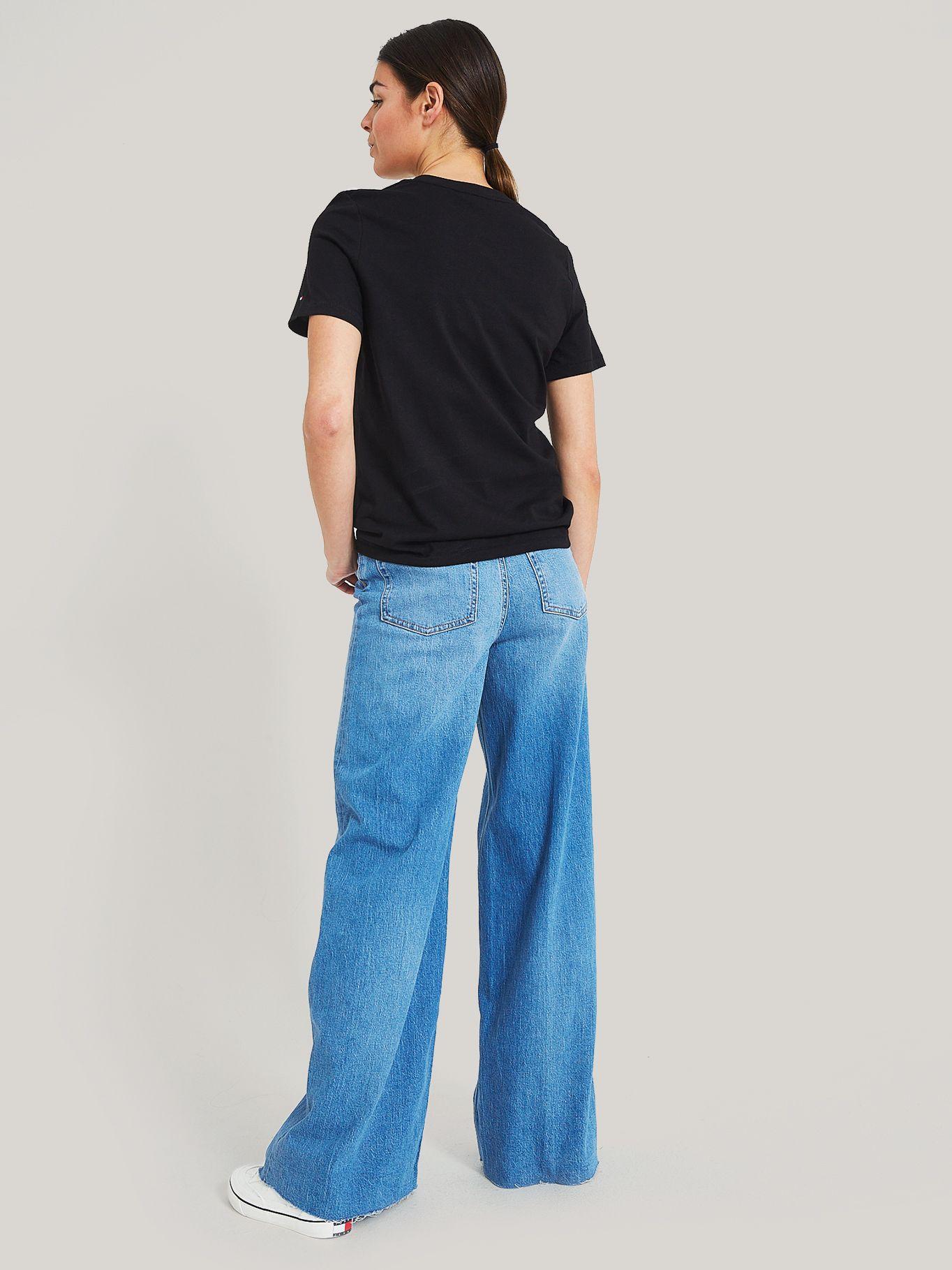 Polera Con Monotipo Regular Fit Negro Tommy Hilfiger-2