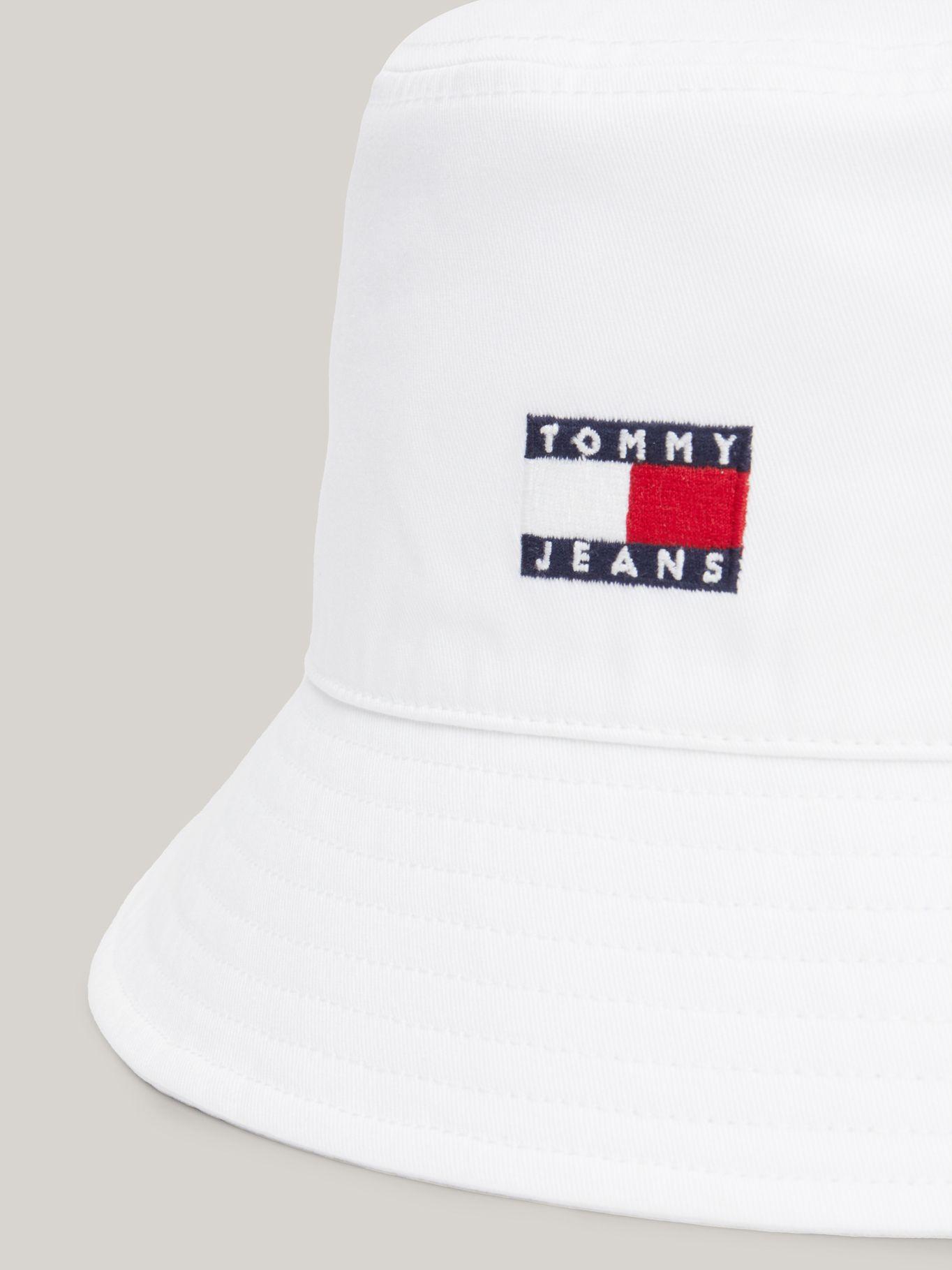 Gorro Bucket Heritage Con Logo Blanco Tommy Hilfiger-3