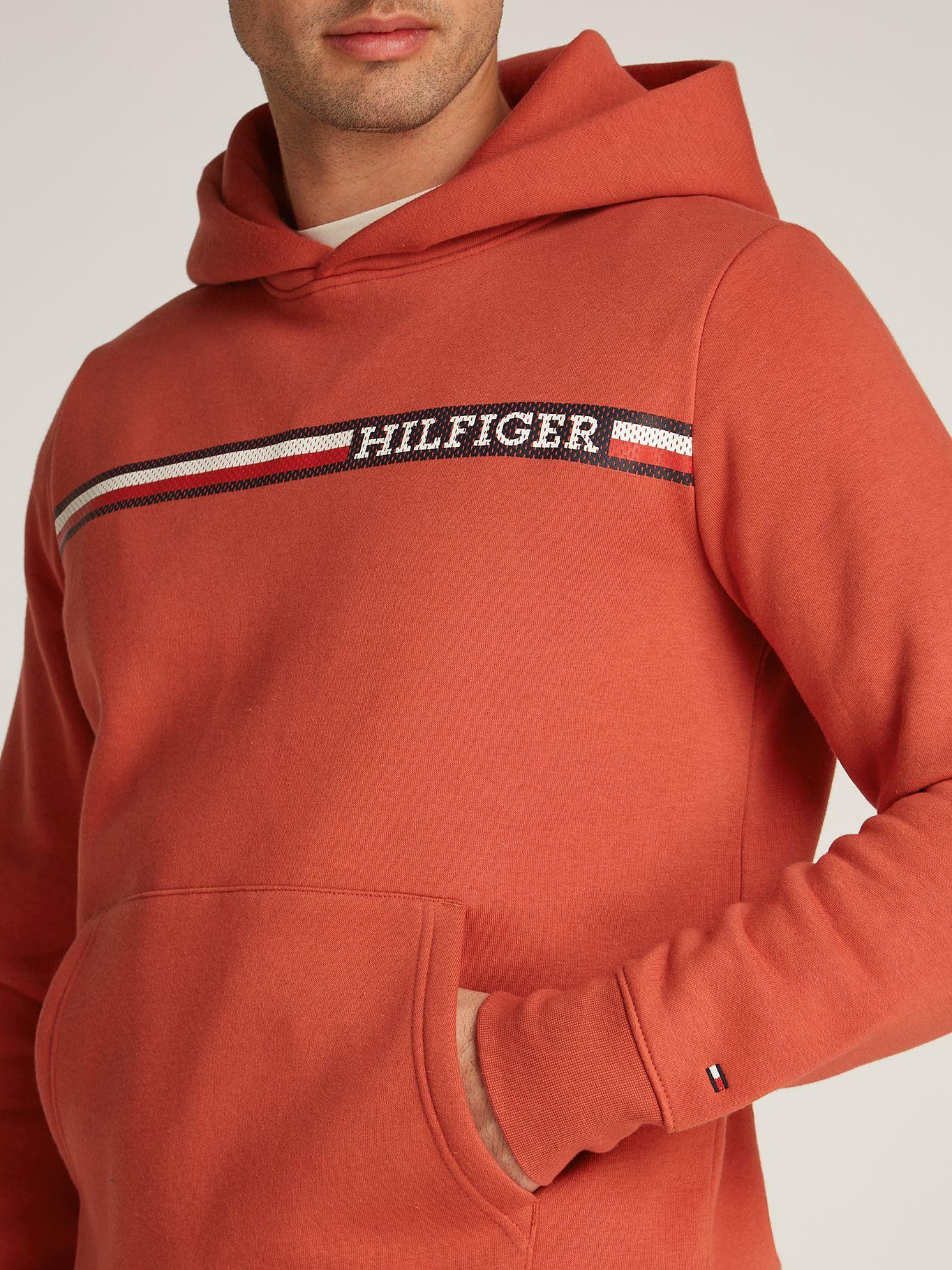 Polerón Hoodie Con Logo Stripe Rojo Tommy Hilfiger-2