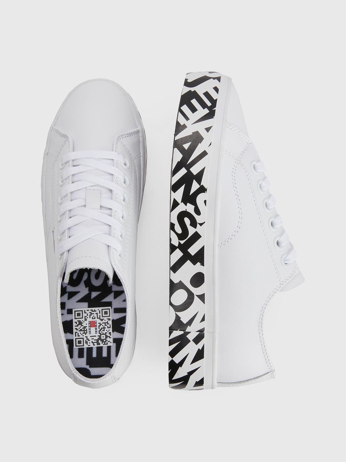 Zapatillas Cupsole Logo Print Blanco Tommy Hilfiger-4