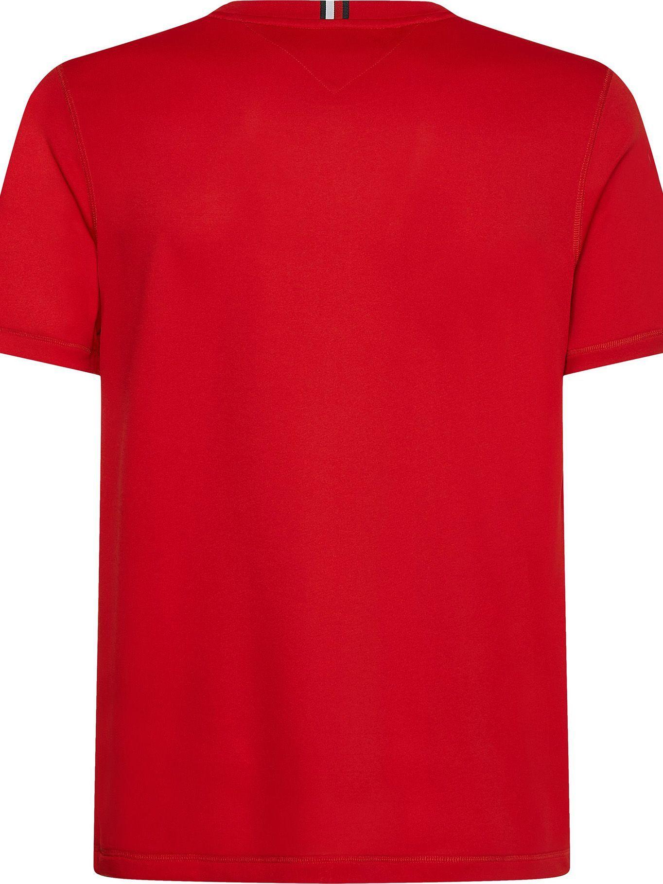 Polera Sport Essential Rojo Tommy Hilfiger A2-1
