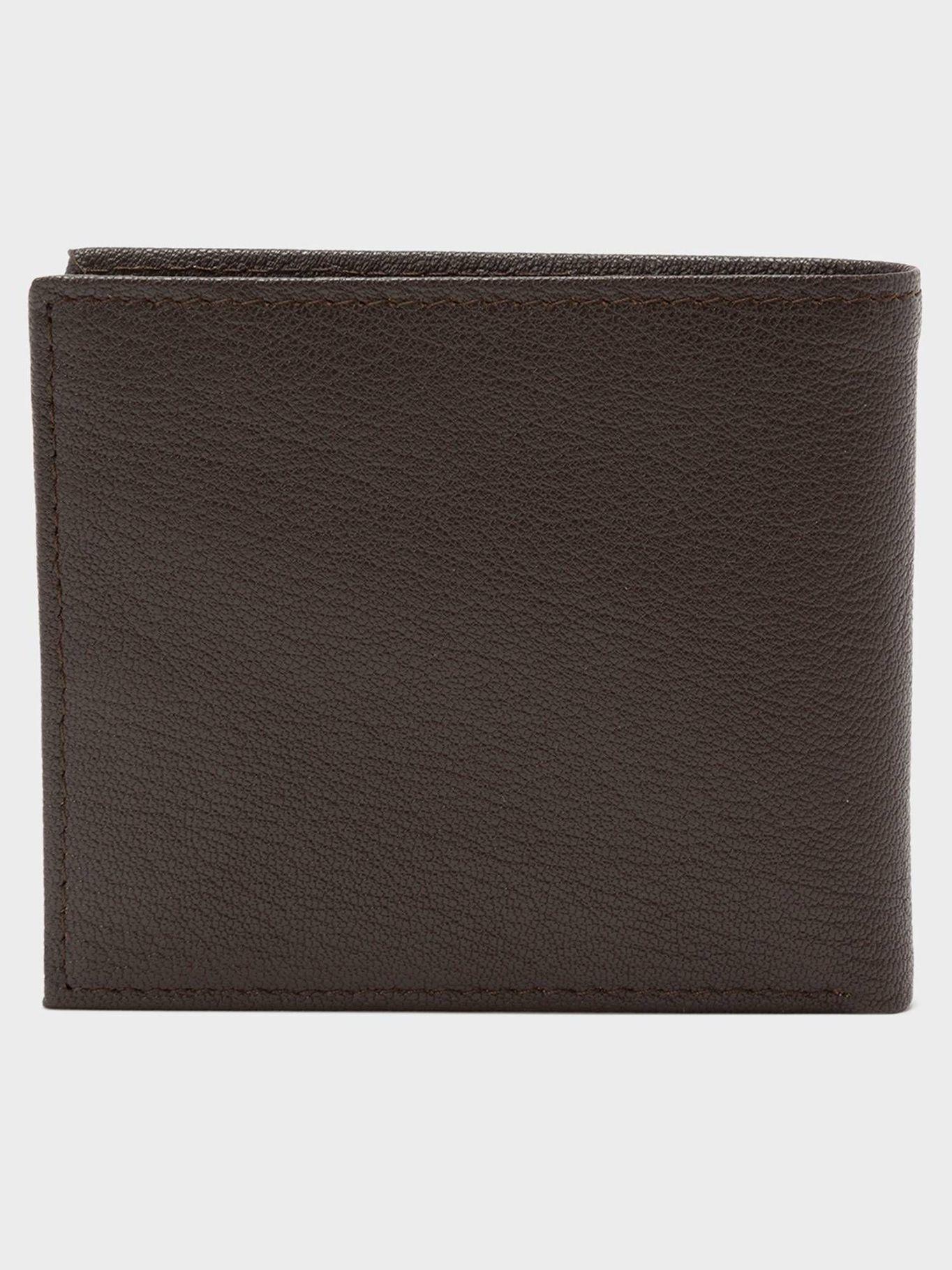 Billetera De Cuero Billfold Café Tommy Hilfiger-1