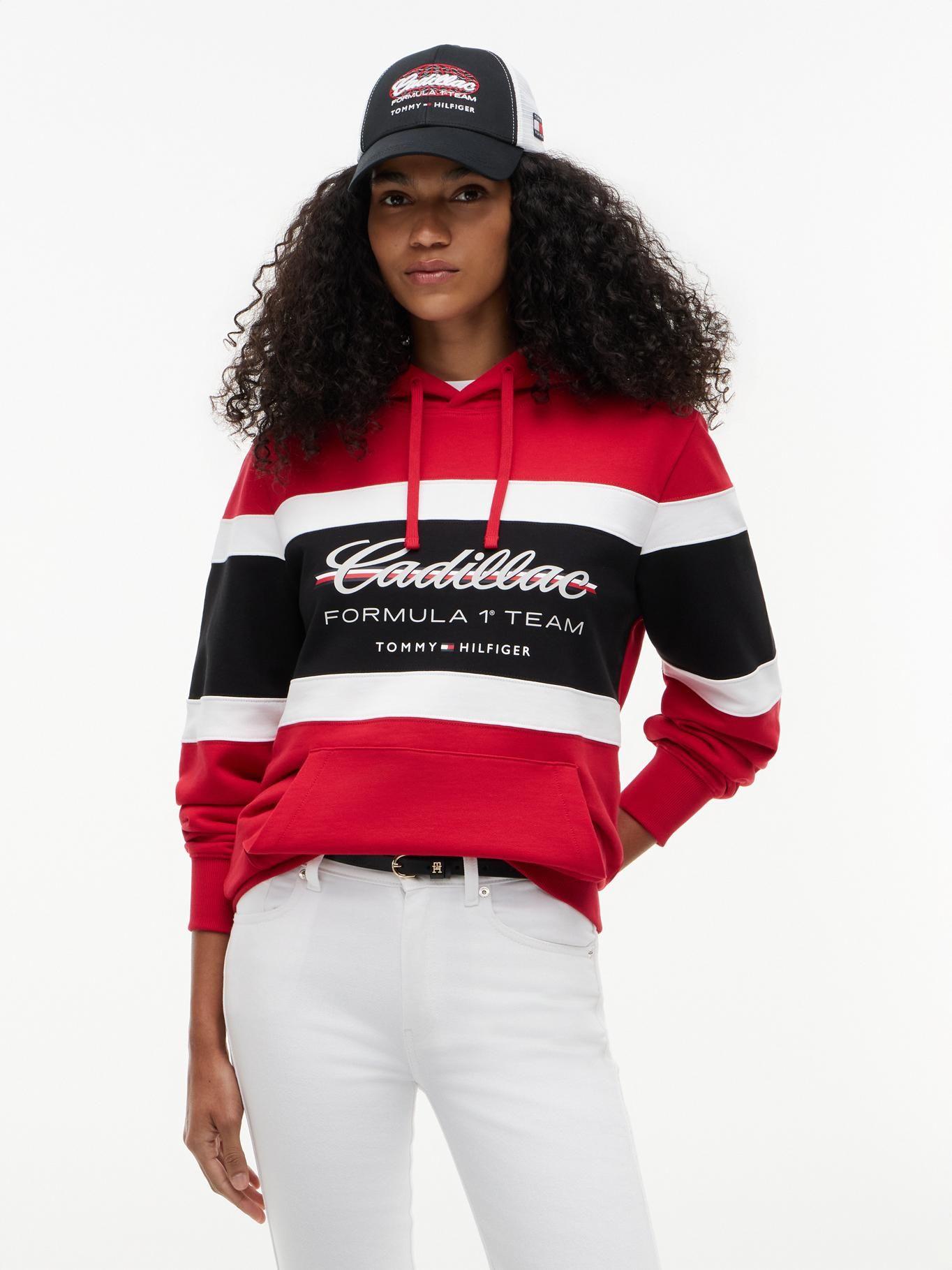 Polerón TH x Cadillac Hoodie F1 Rojo Tommy Hilfiger-1