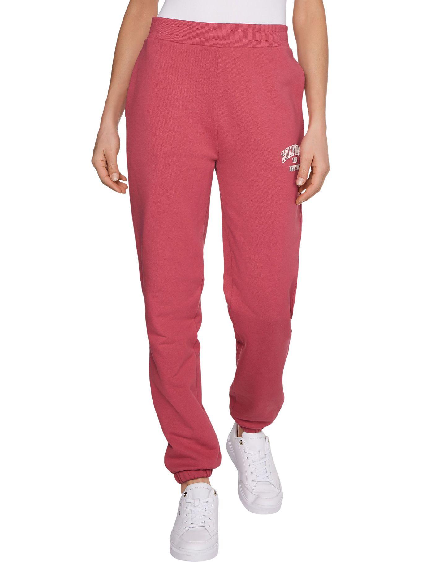 Joggers Regular Varsity Rosado Tommy Hilfiger-0