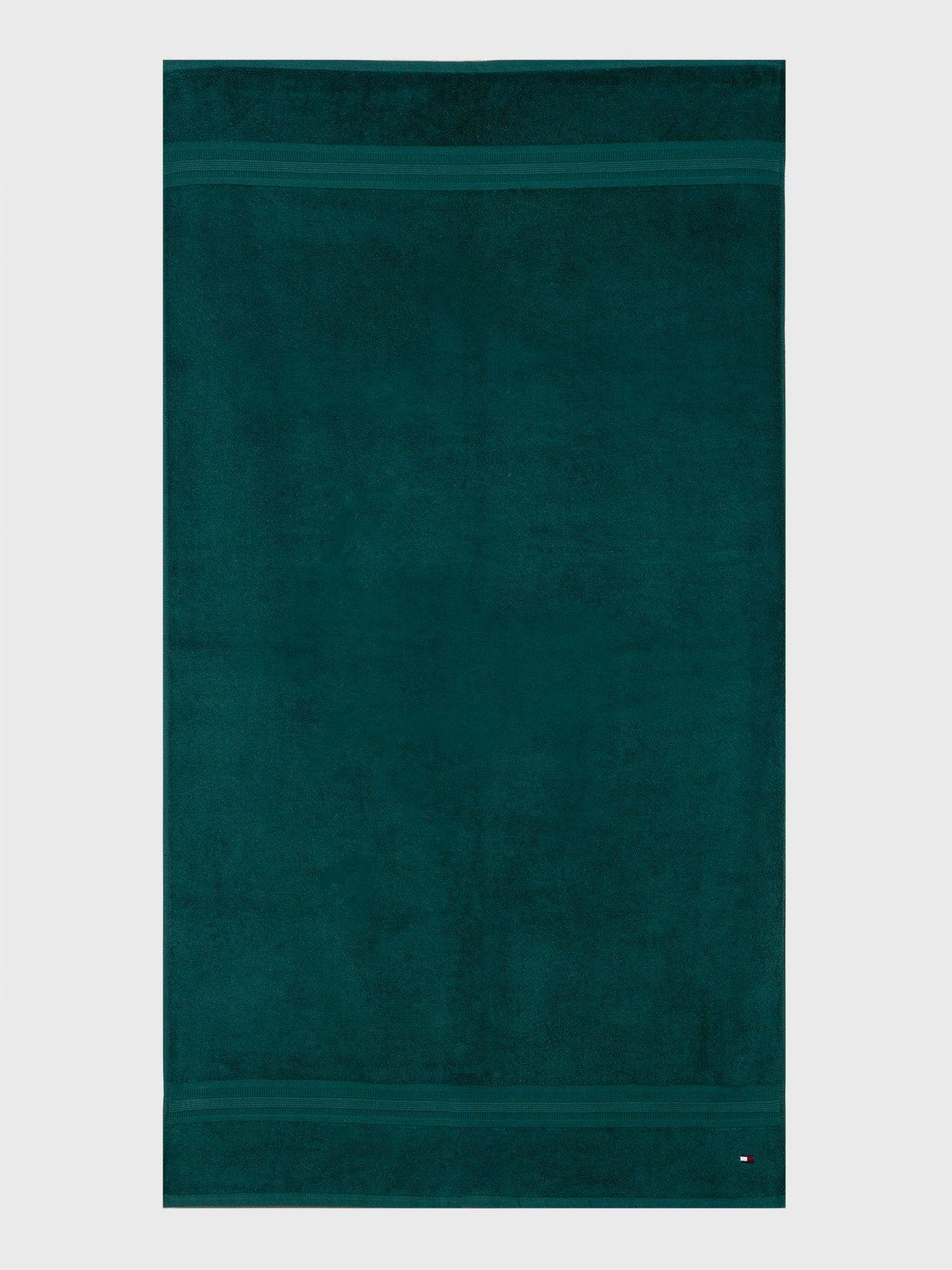 Toalla De Baño Solid Verde Tommy Hilfiger-2