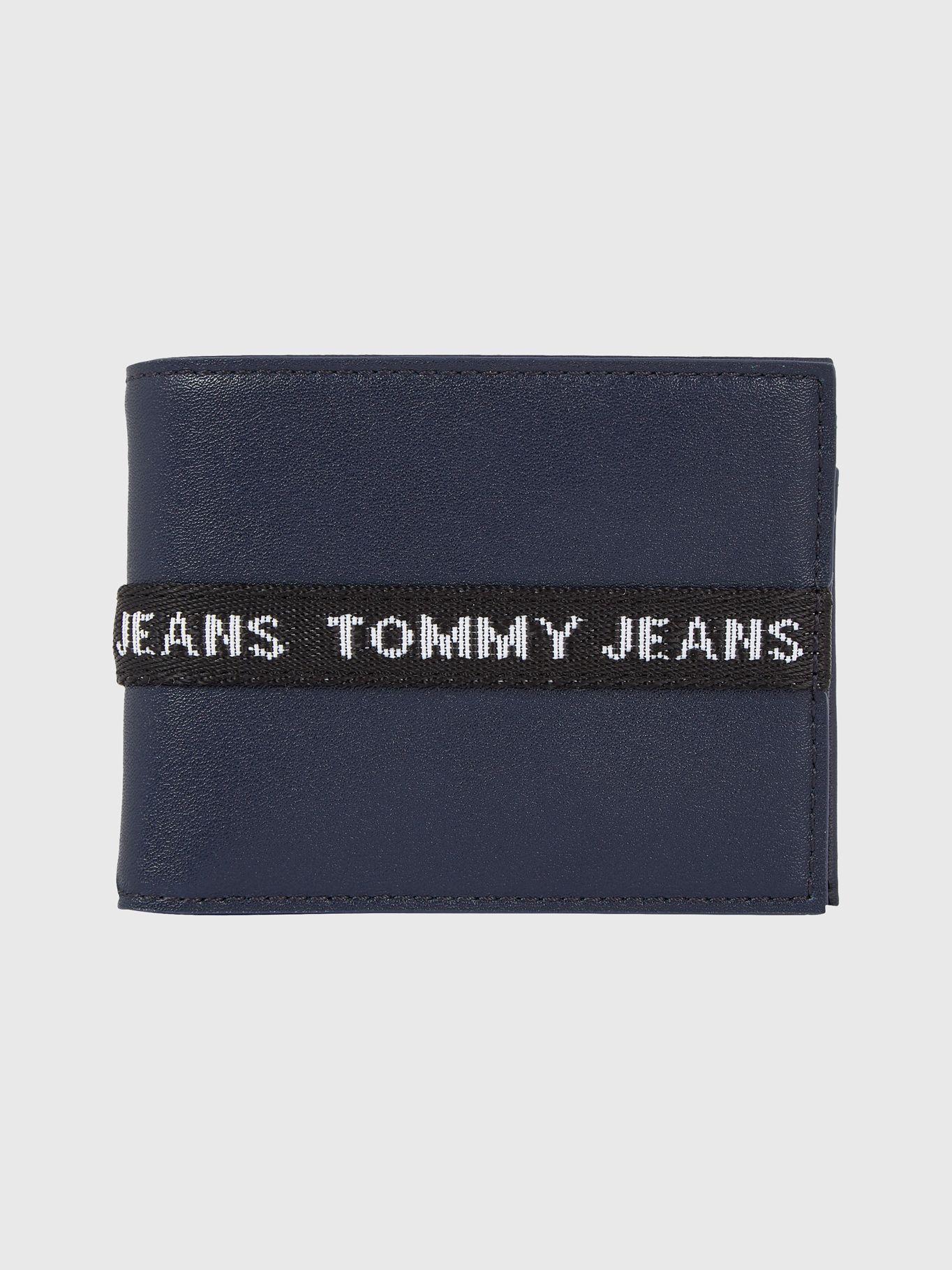 Billetera Essential Stripe Logo Azul Tommy Jeans-0
